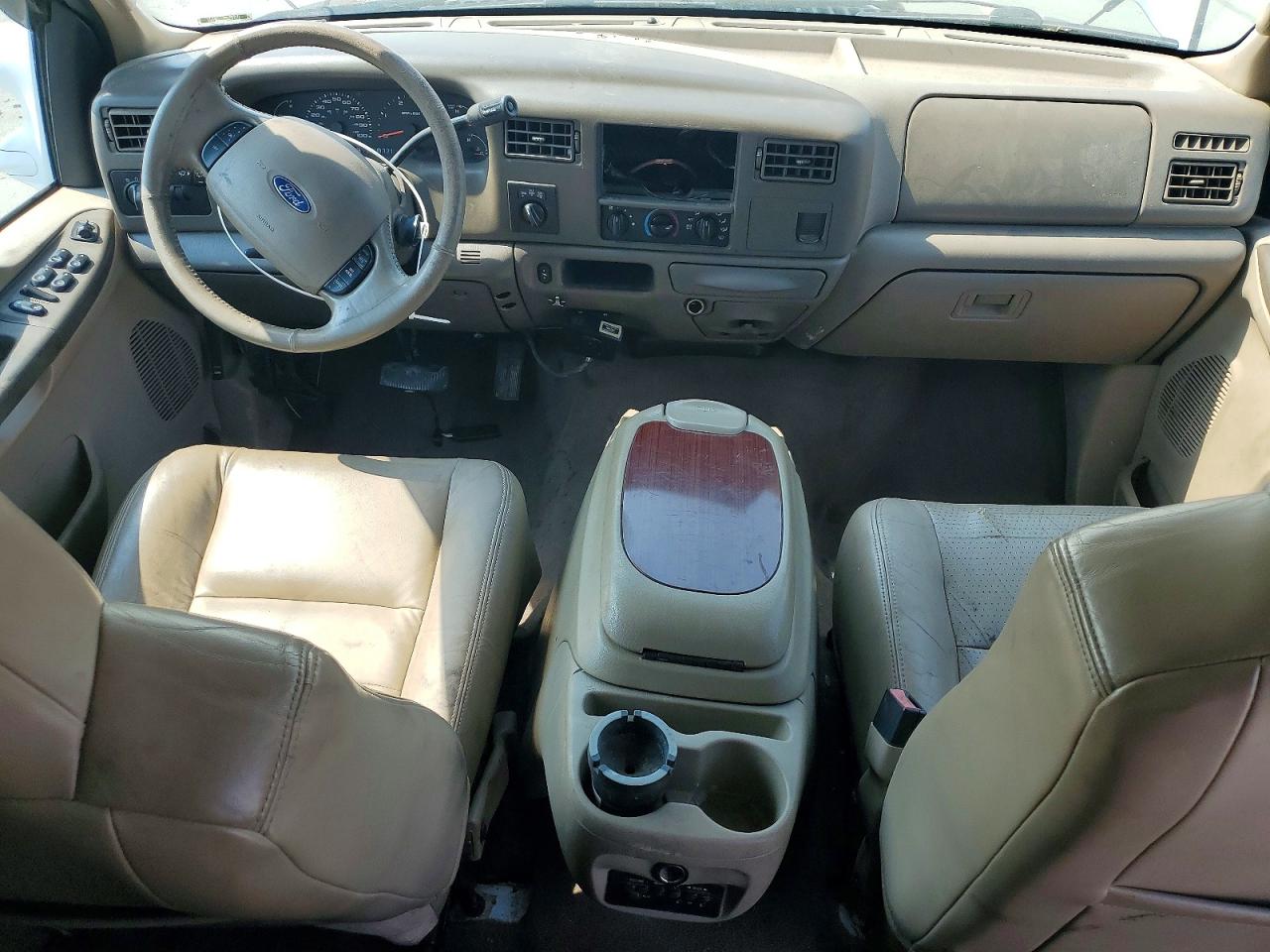 2003 Ford F350 Srw Super Duty White vin: 1FTSW31P53EB47992