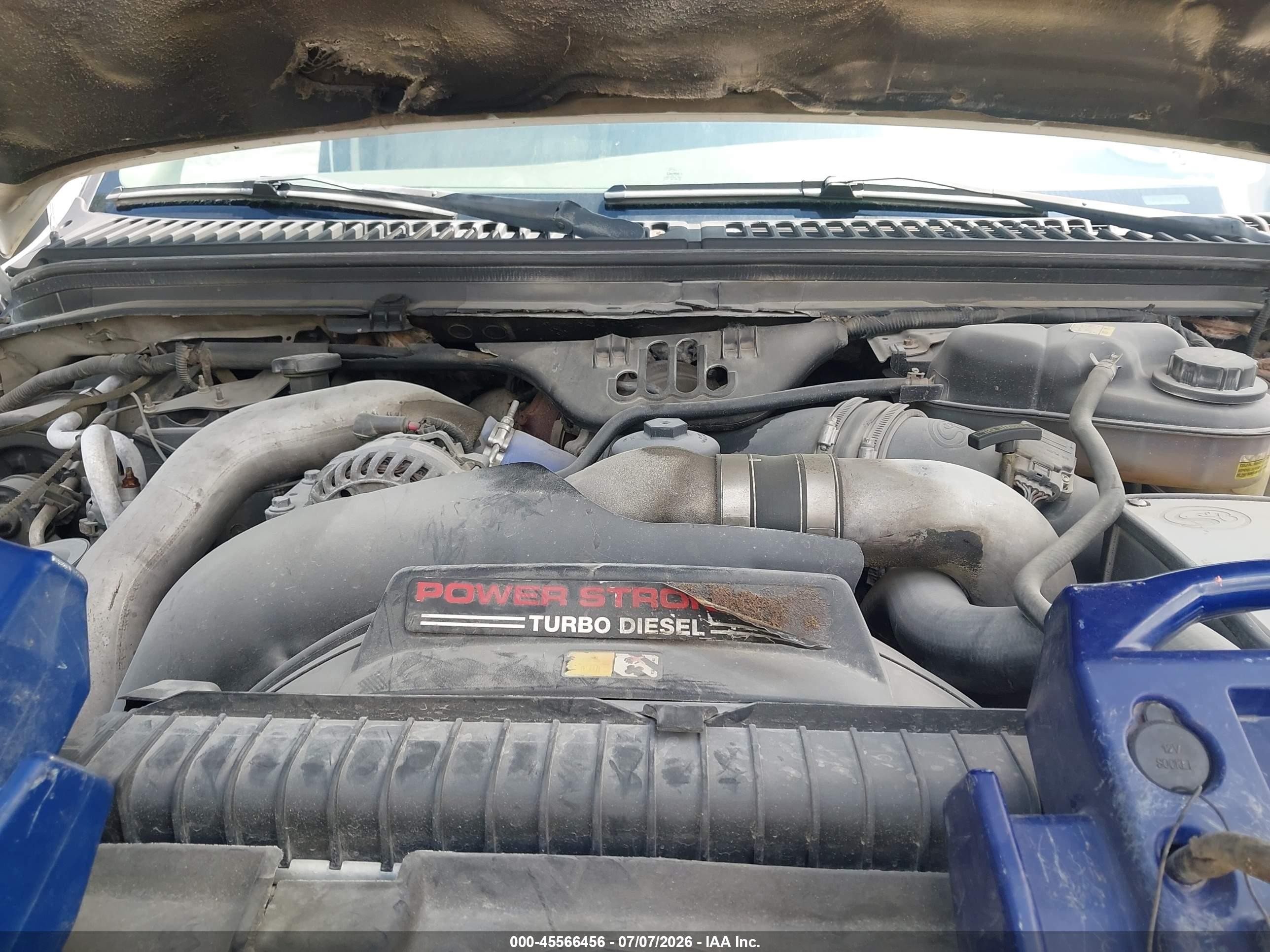 2004 Ford F-350 Lariat/xl/xlt White vin: 1FTSW31P54EA32097