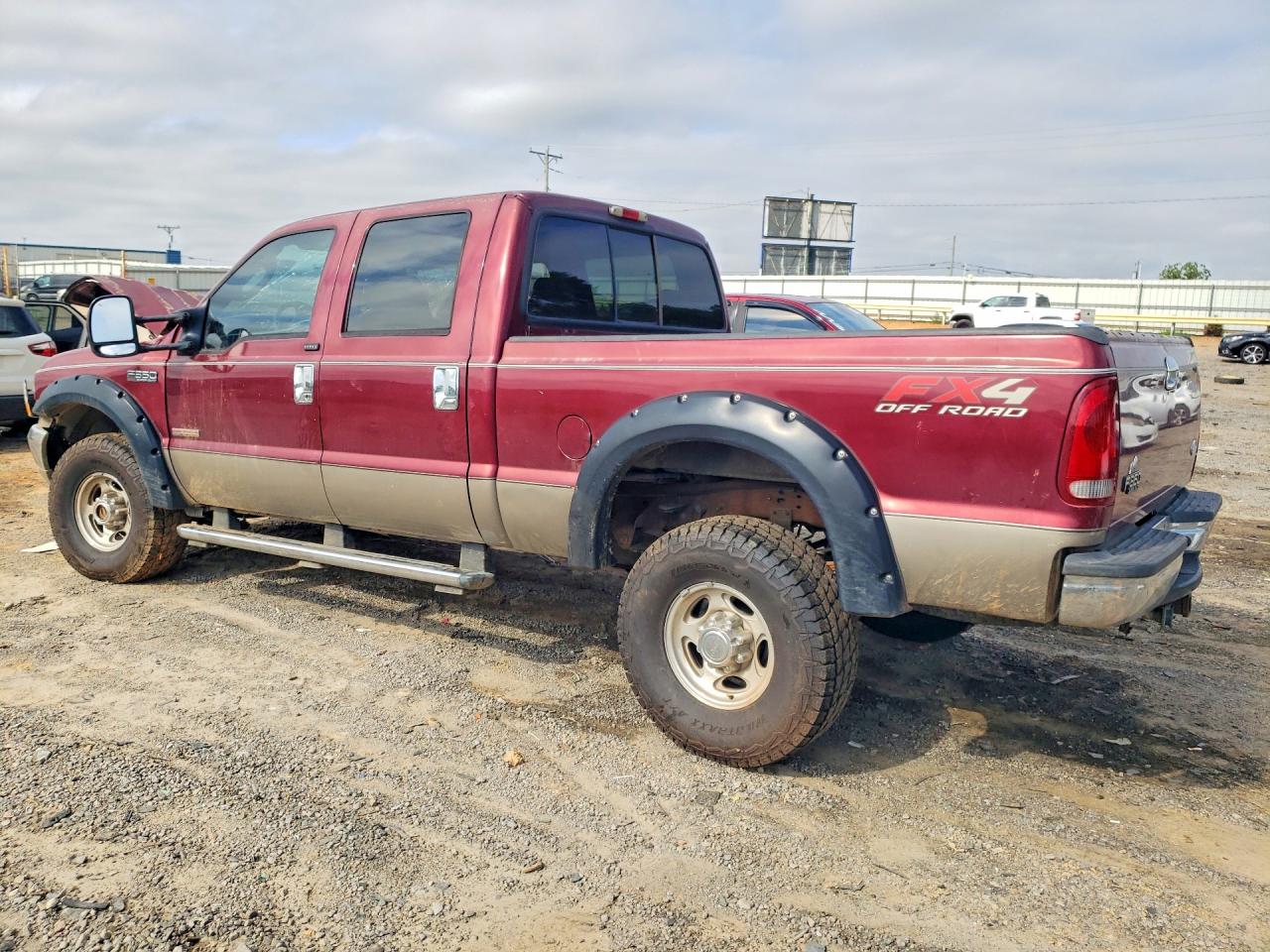 2004 Ford F350 Srw Super Duty Бордовый vin: 1FTSW31P54EA85771
