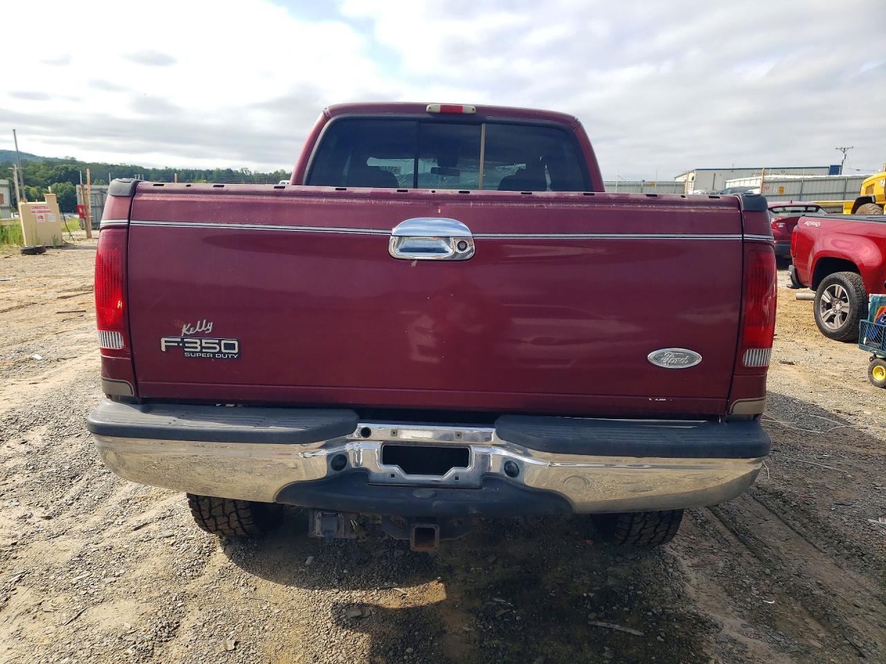 2004 Ford F350 Srw Super Duty Бордовый vin: 1FTSW31P54EA85771