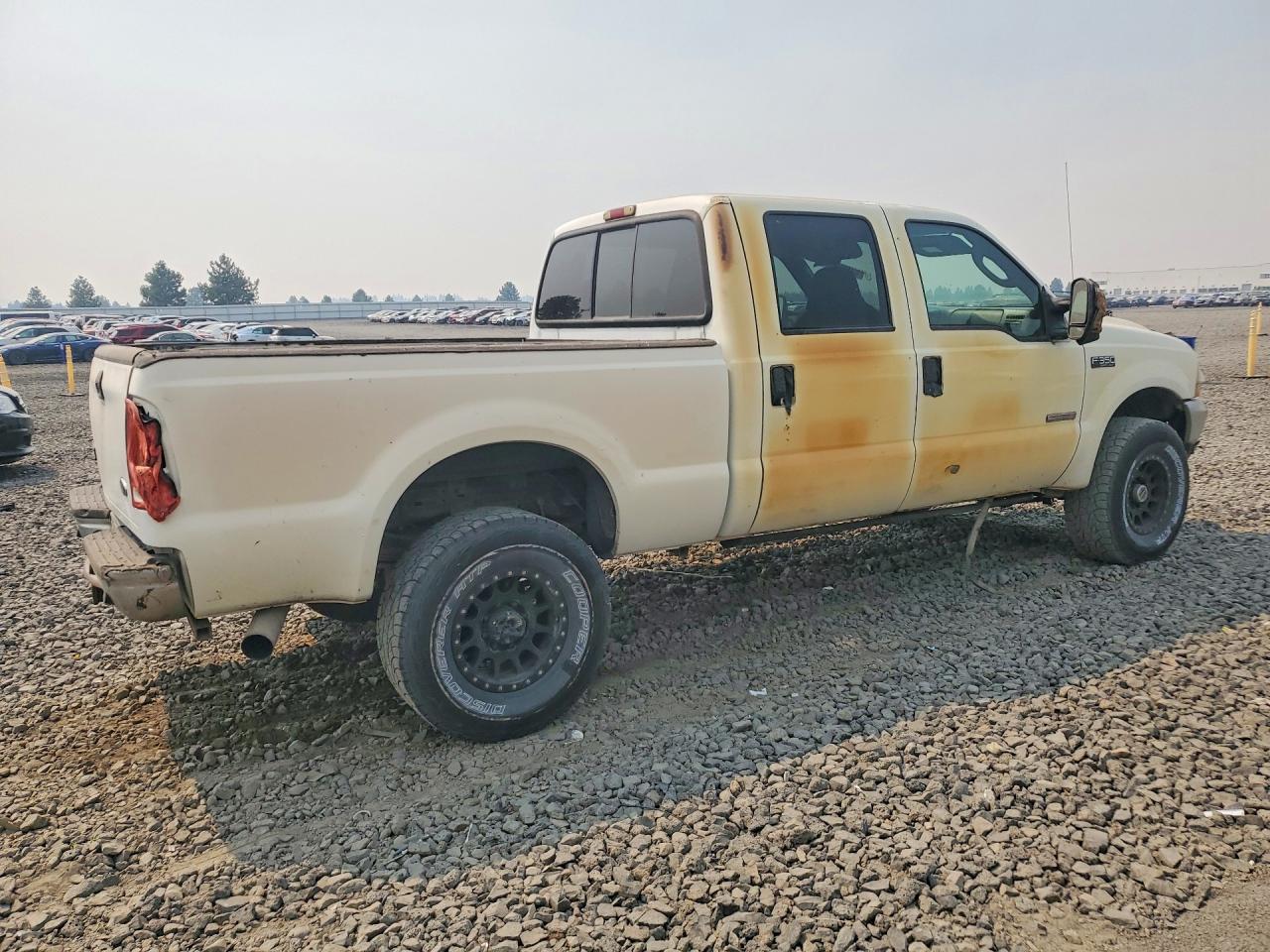2004 Ford F350 Srw Super Duty White vin: 1FTSW31P64ED87991