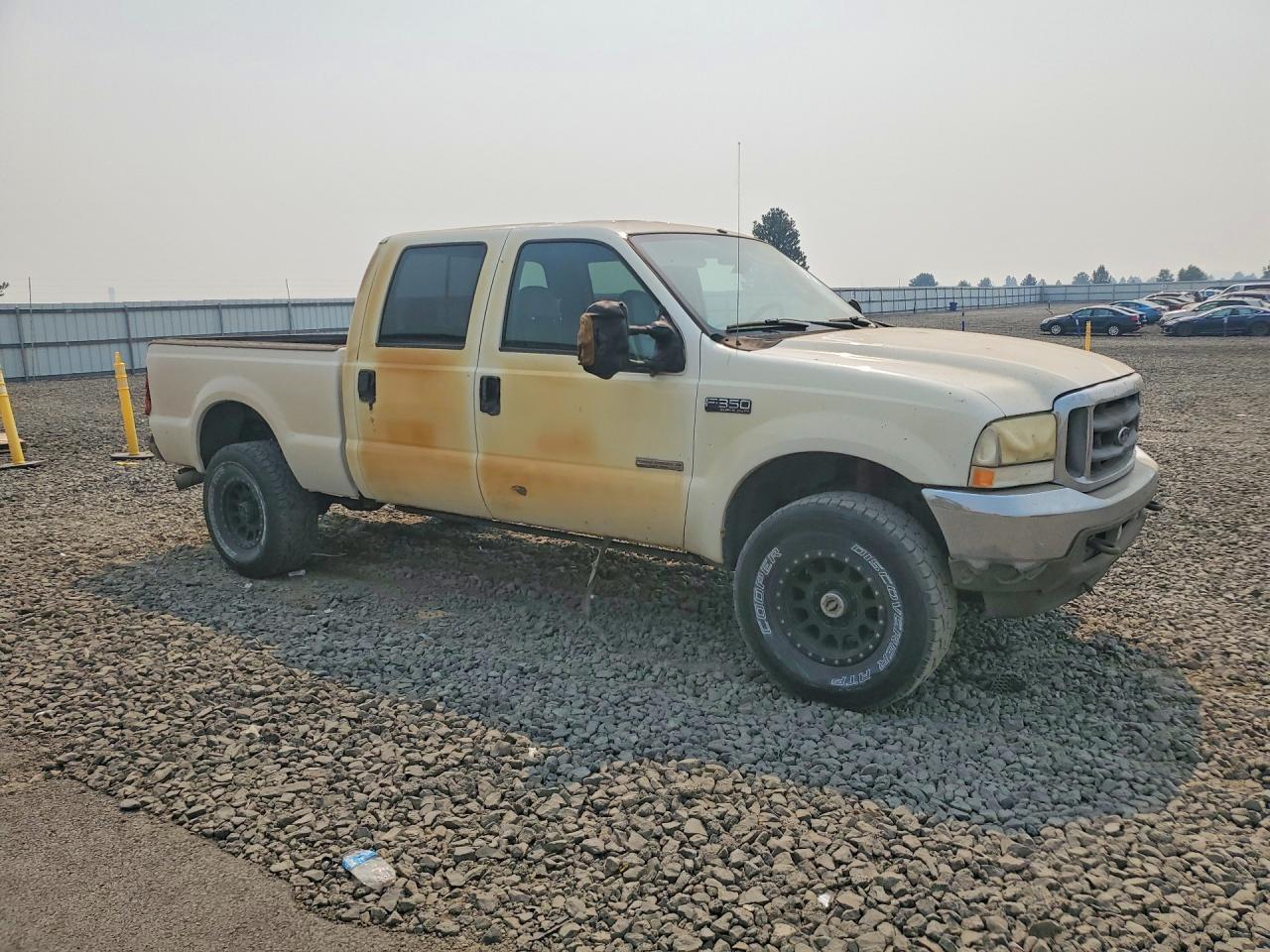 2004 Ford F350 Srw Super Duty White vin: 1FTSW31P64ED87991