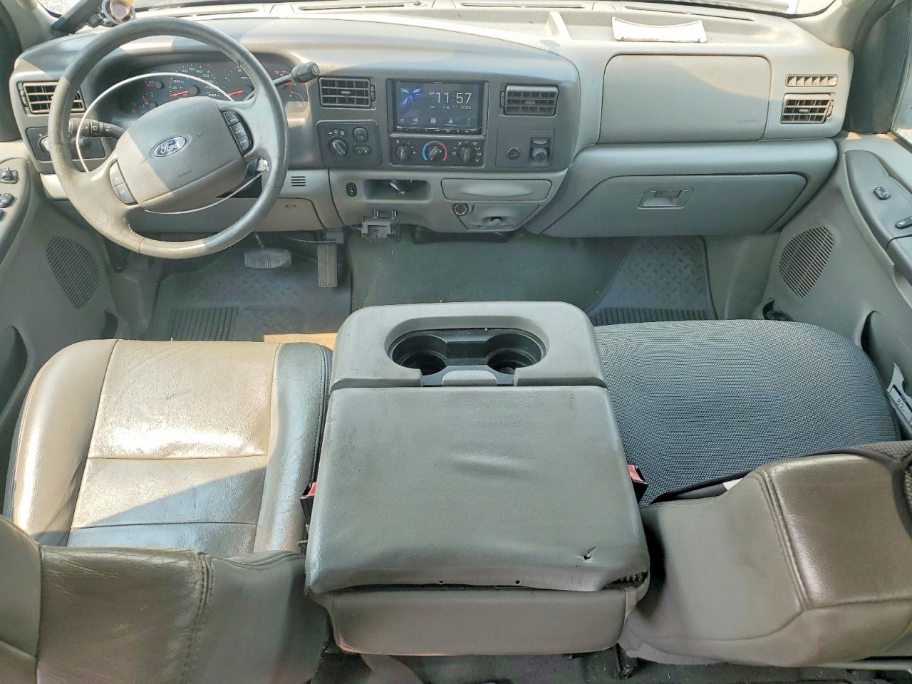 2004 Ford F350 Srw Super Duty White vin: 1FTSW31P64ED87991