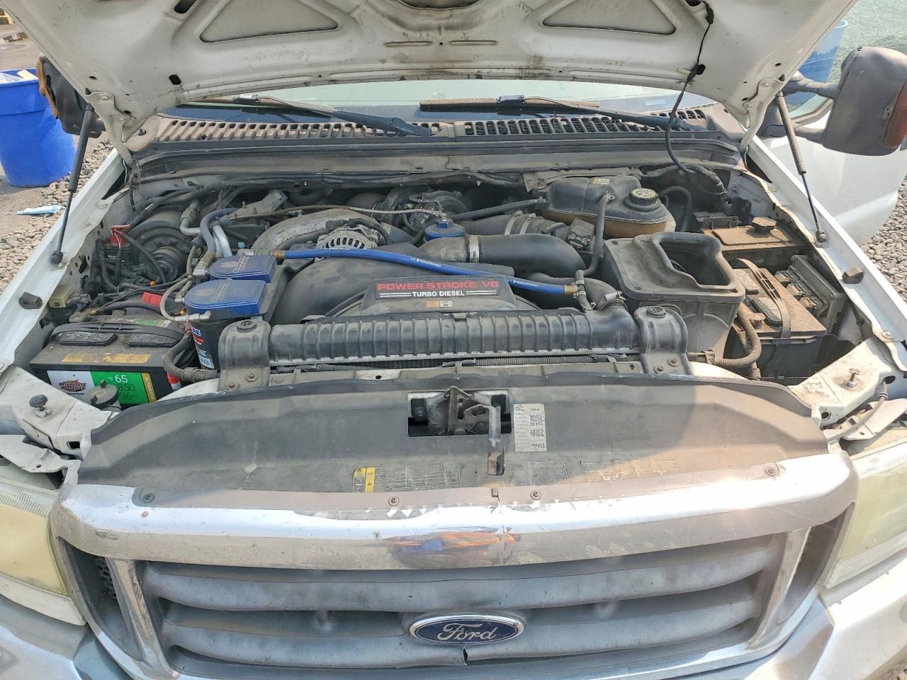 2004 Ford F350 Srw Super Duty White vin: 1FTSW31P64ED87991
