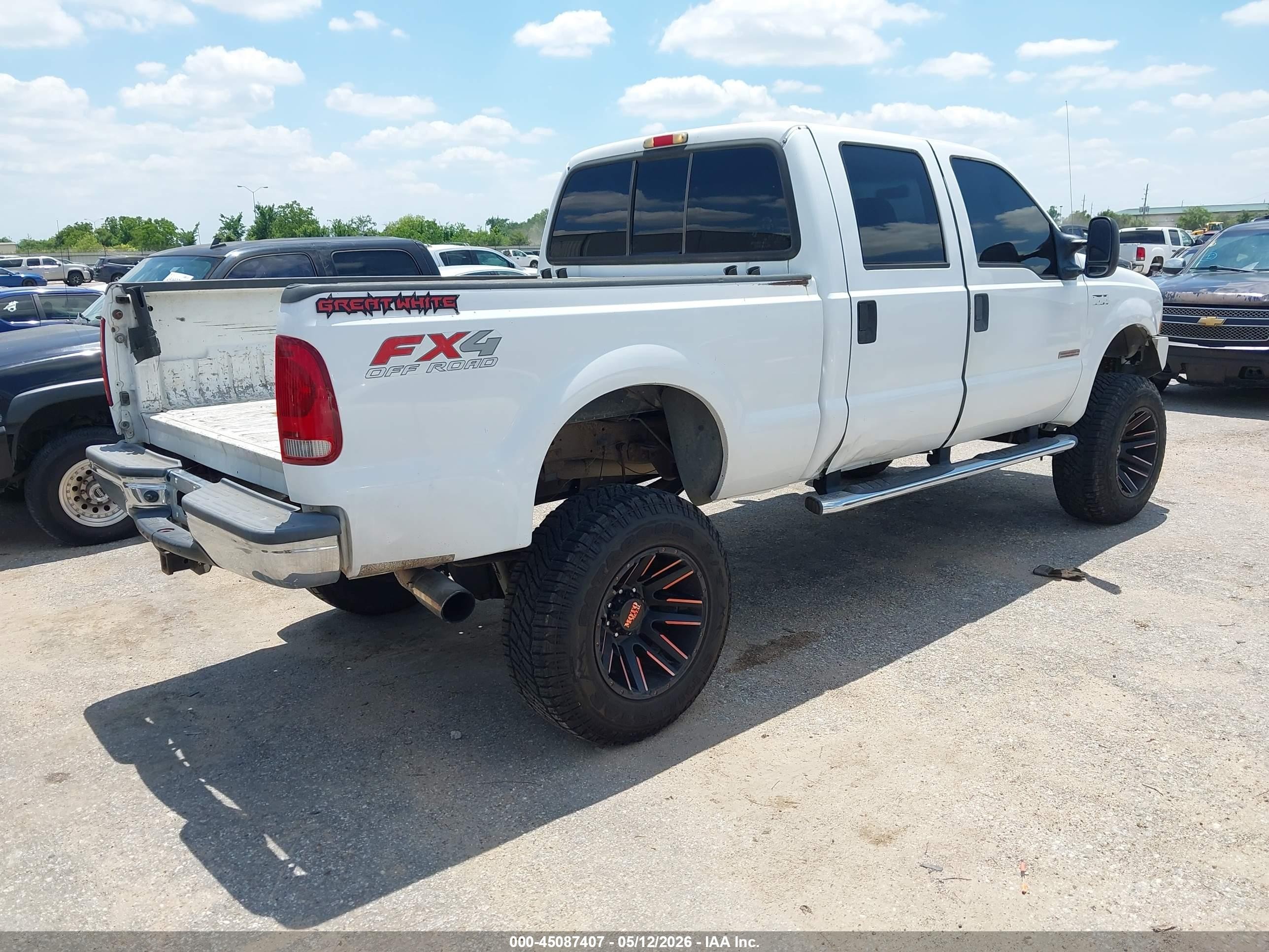 2004 Ford F-350 Lariat/xl/xlt Белый vin: 1FTSW31P74EA17620