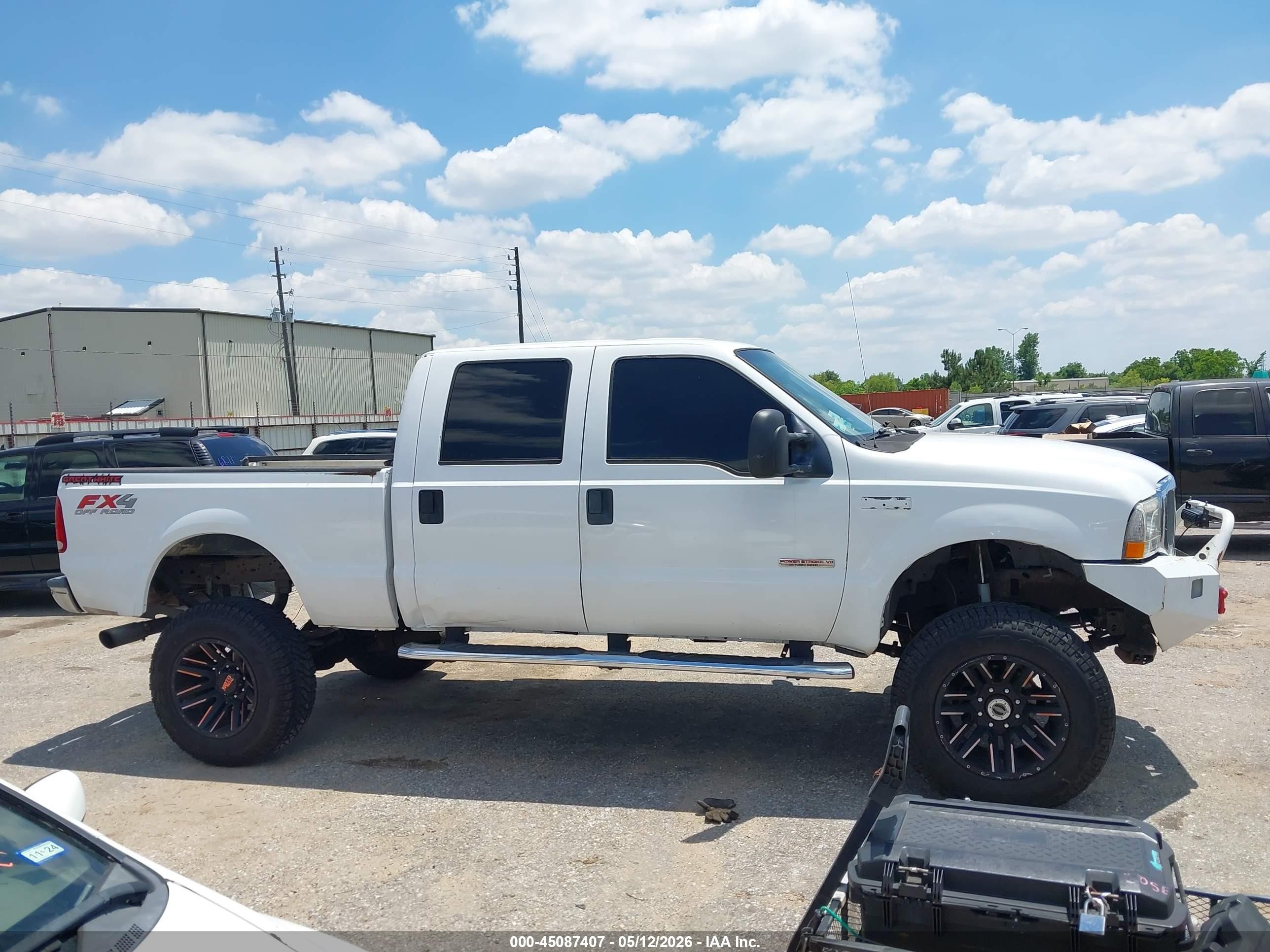 2004 Ford F-350 Lariat/xl/xlt Белый vin: 1FTSW31P74EA17620