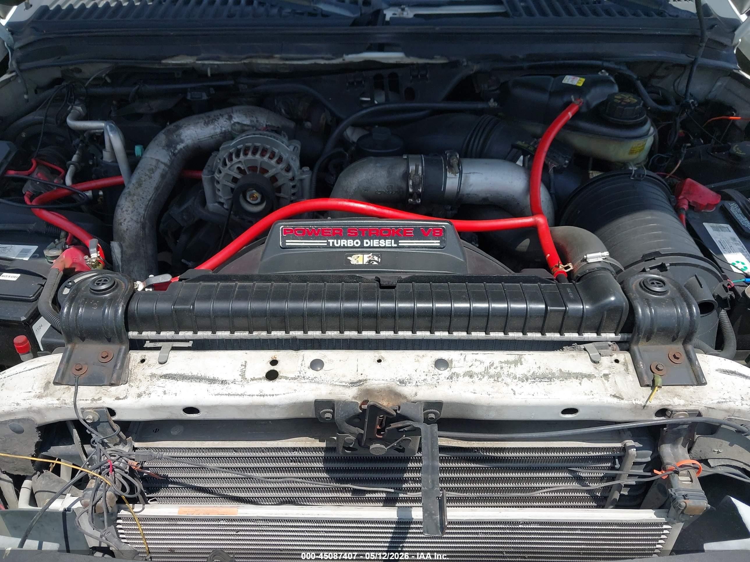 2004 Ford F-350 Lariat/xl/xlt Белый vin: 1FTSW31P74EA17620