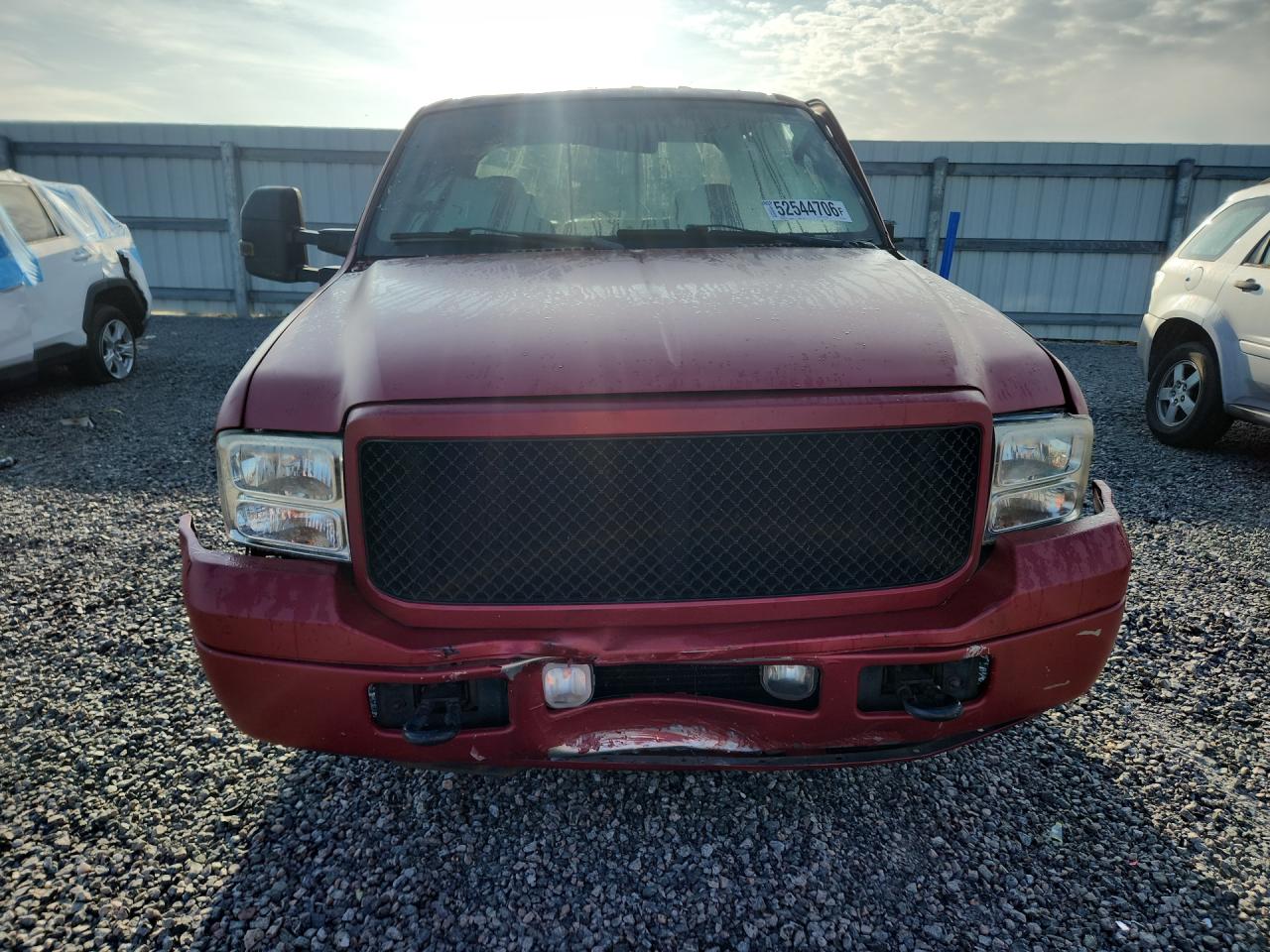 2004 Ford F350 Srw Super Duty Red vin: 1FTSW31P74ED00728