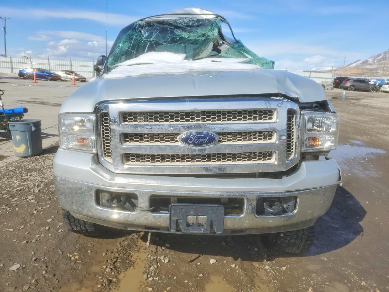 2003 Ford F350 Srw Super Duty Silver vin: 1FTSW31P83EB54760