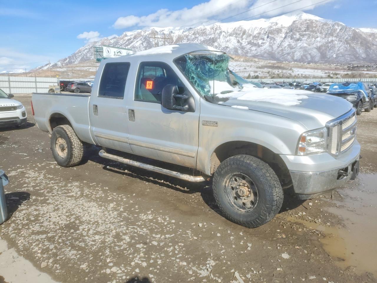 2003 Ford F350 Srw Super Duty Silver vin: 1FTSW31P83EB54760