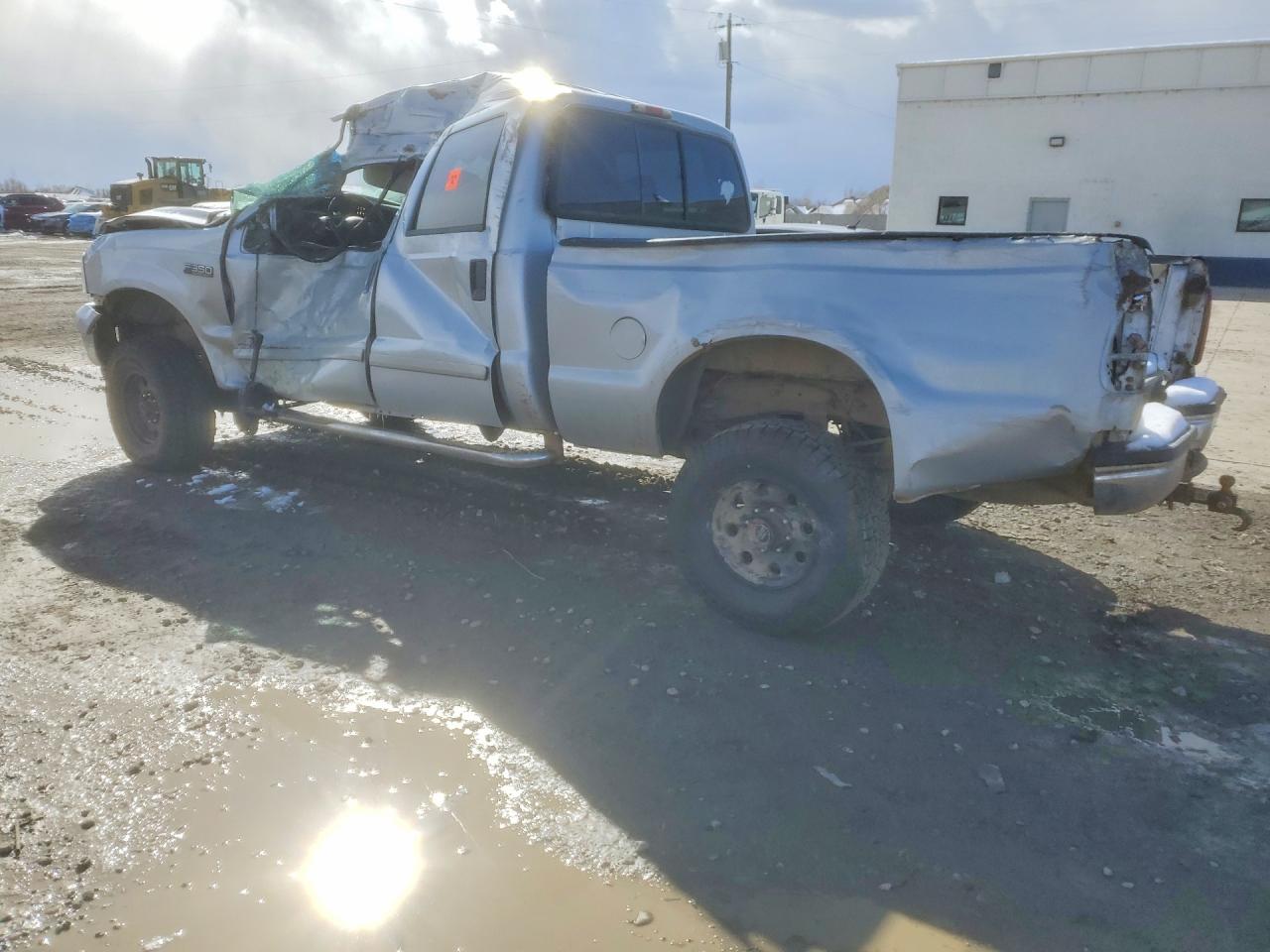 2003 Ford F350 Srw Super Duty Silver vin: 1FTSW31P83EB54760