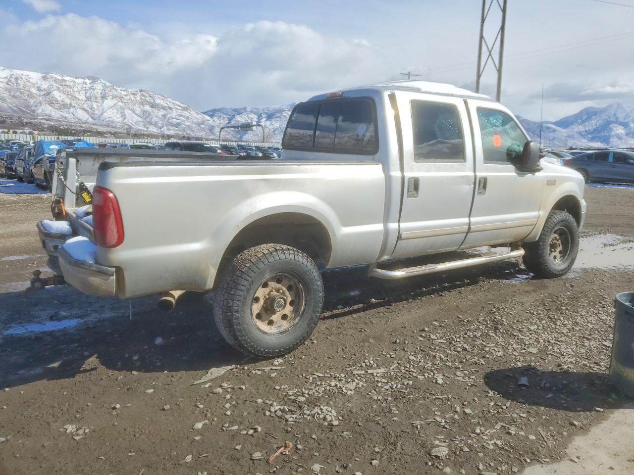 2003 Ford F350 Srw Super Duty Silver vin: 1FTSW31P83EB54760