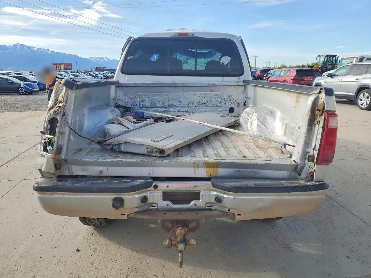 2003 Ford F350 Srw Super Duty Silver vin: 1FTSW31P83EB54760