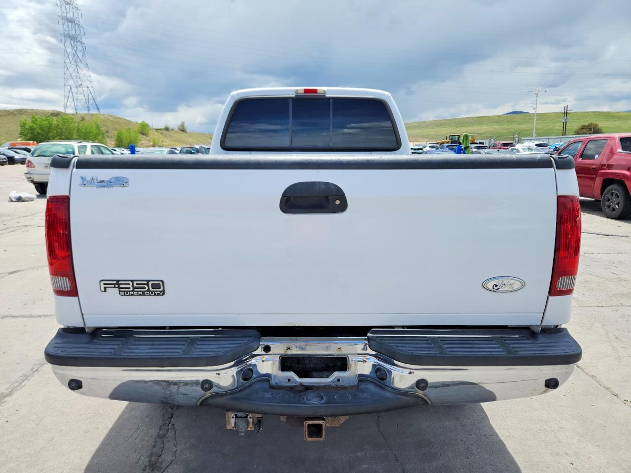 2003 Ford F350 Srw Super Duty White vin: 1FTSW31P83ED03913