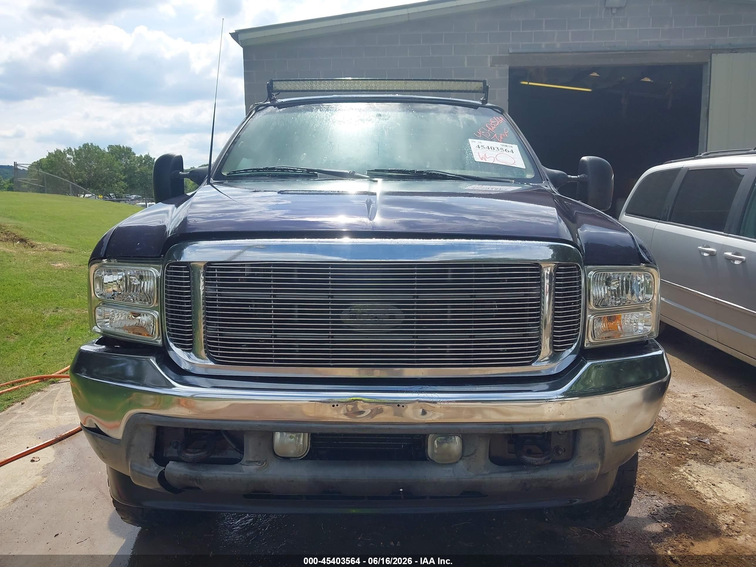 2003 Ford F-350 Lariat/xl/xlt Black vin: 1FTSW31P83ED46115