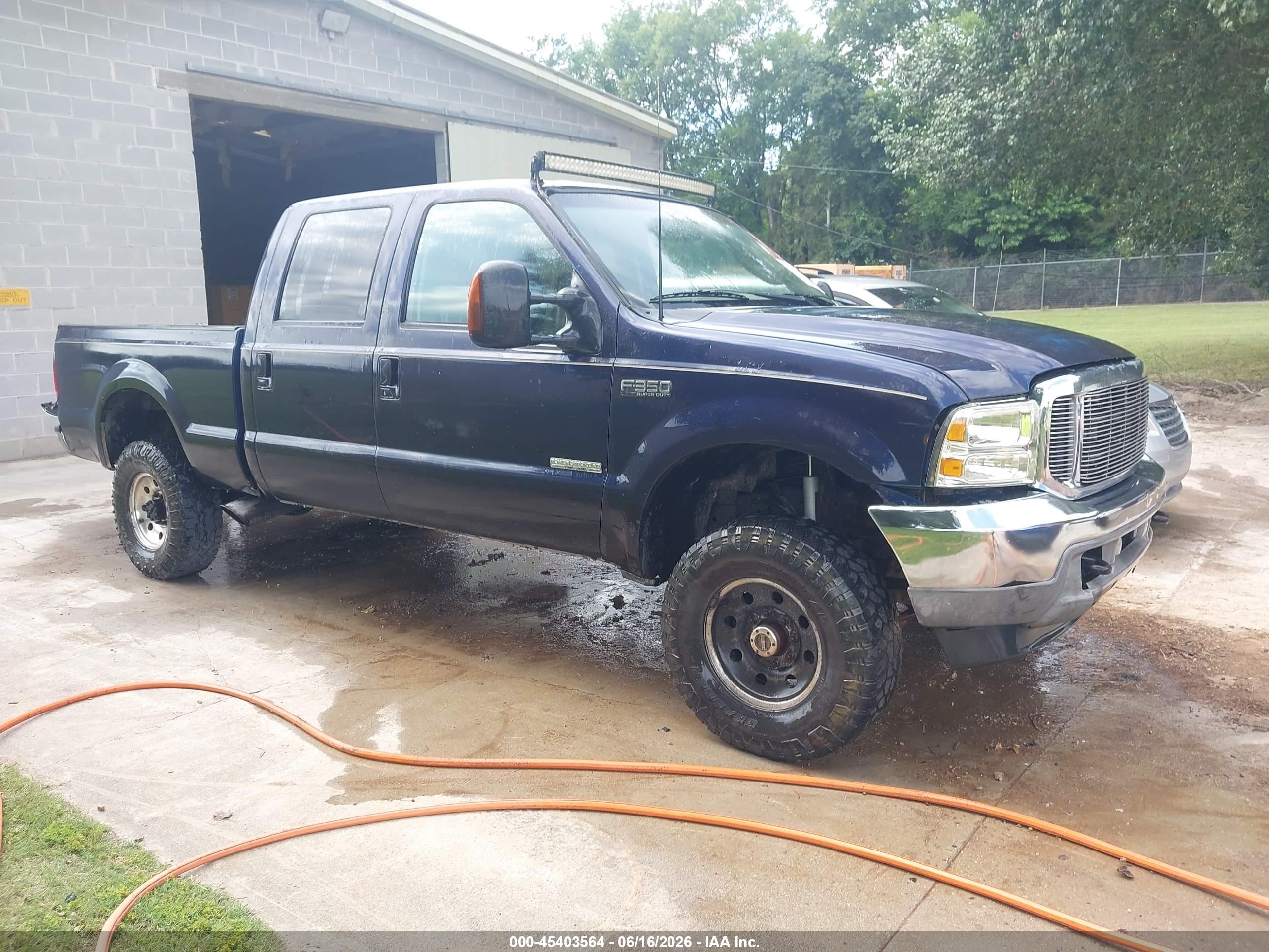 2003 Ford F-350 Lariat/xl/xlt Black vin: 1FTSW31P83ED46115