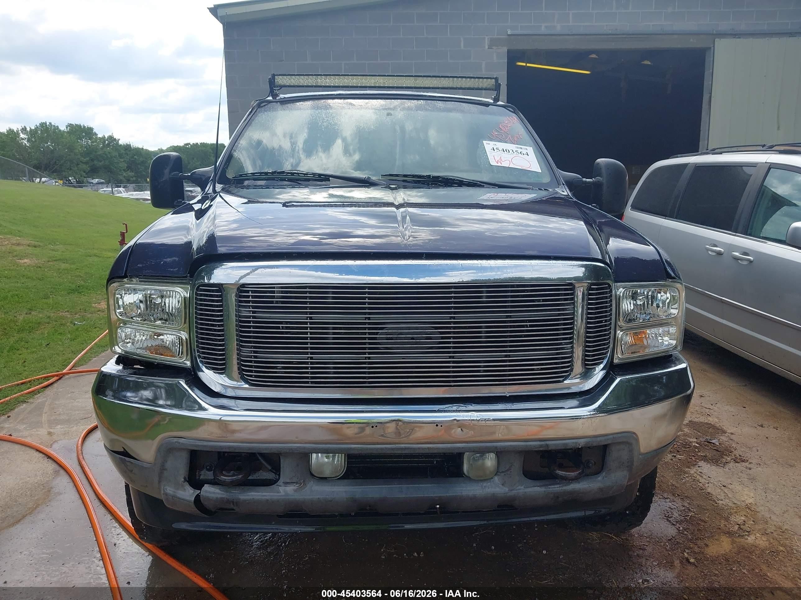 2003 Ford F-350 Lariat/xl/xlt Black vin: 1FTSW31P83ED46115