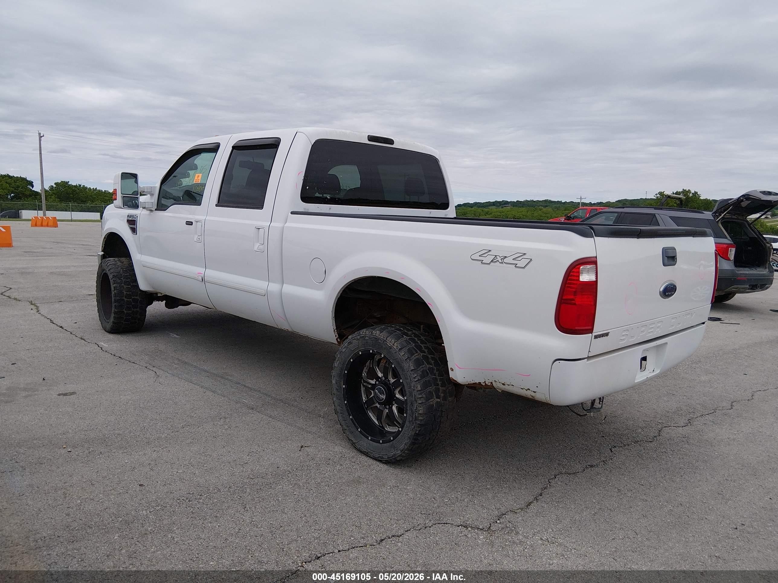 2009 Ford F-350 Fx4/harley-davidson/king Ranch/lariat/xl/xlt White vin: 1FTSW31R29EA51988