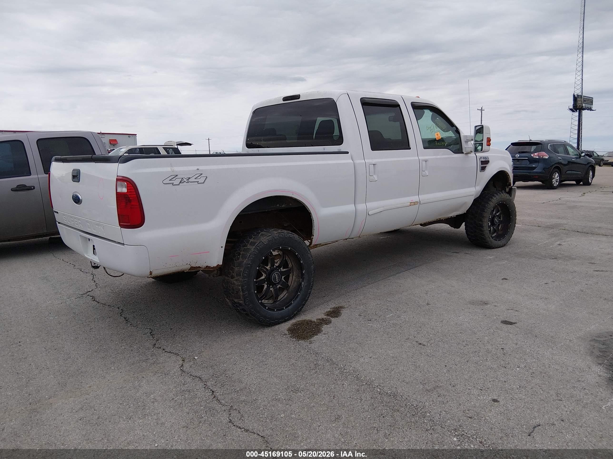 2009 Ford F-350 Fx4/harley-davidson/king Ranch/lariat/xl/xlt White vin: 1FTSW31R29EA51988