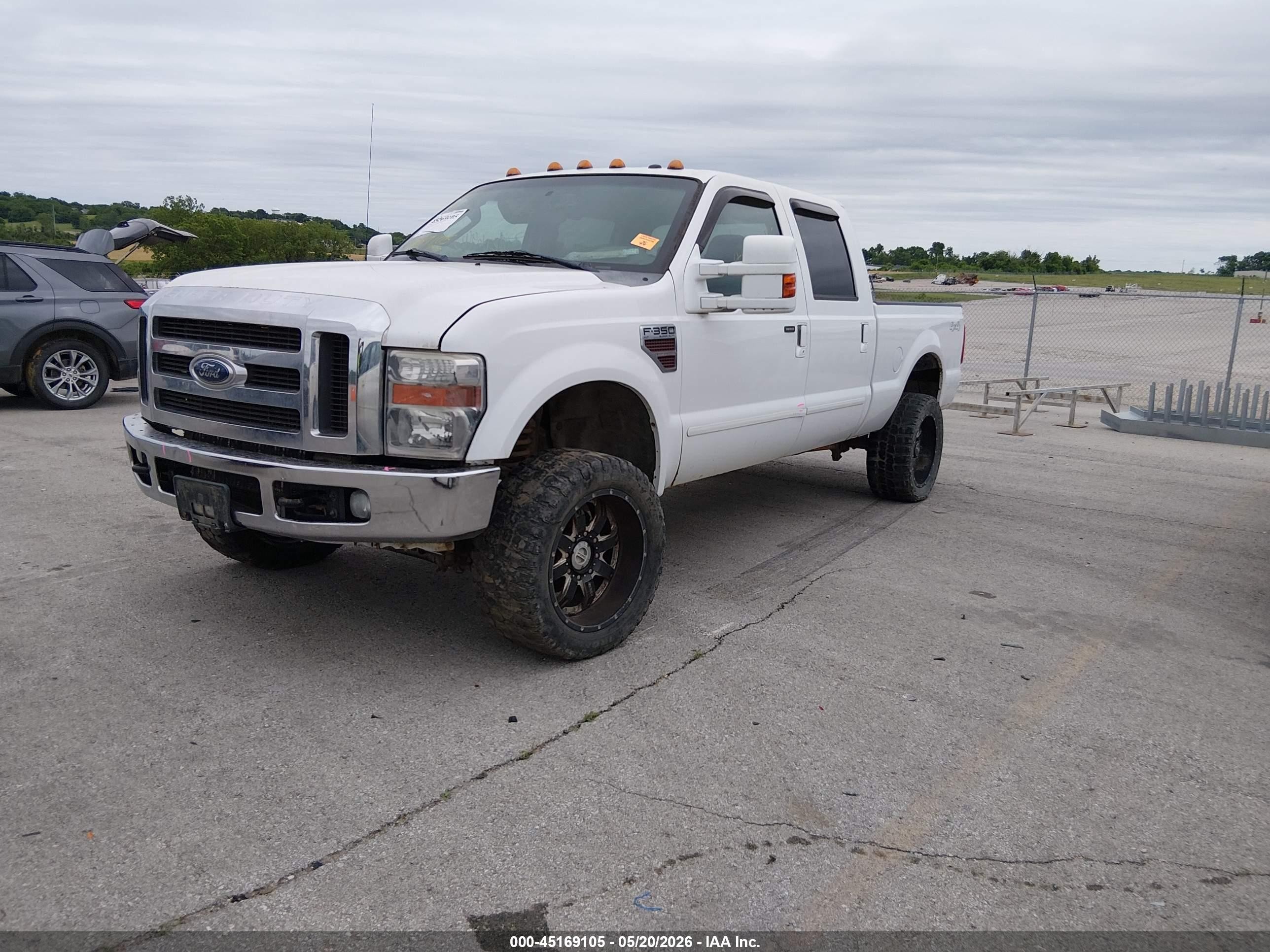 2009 Ford F-350 Fx4/harley-davidson/king Ranch/lariat/xl/xlt White vin: 1FTSW31R29EA51988