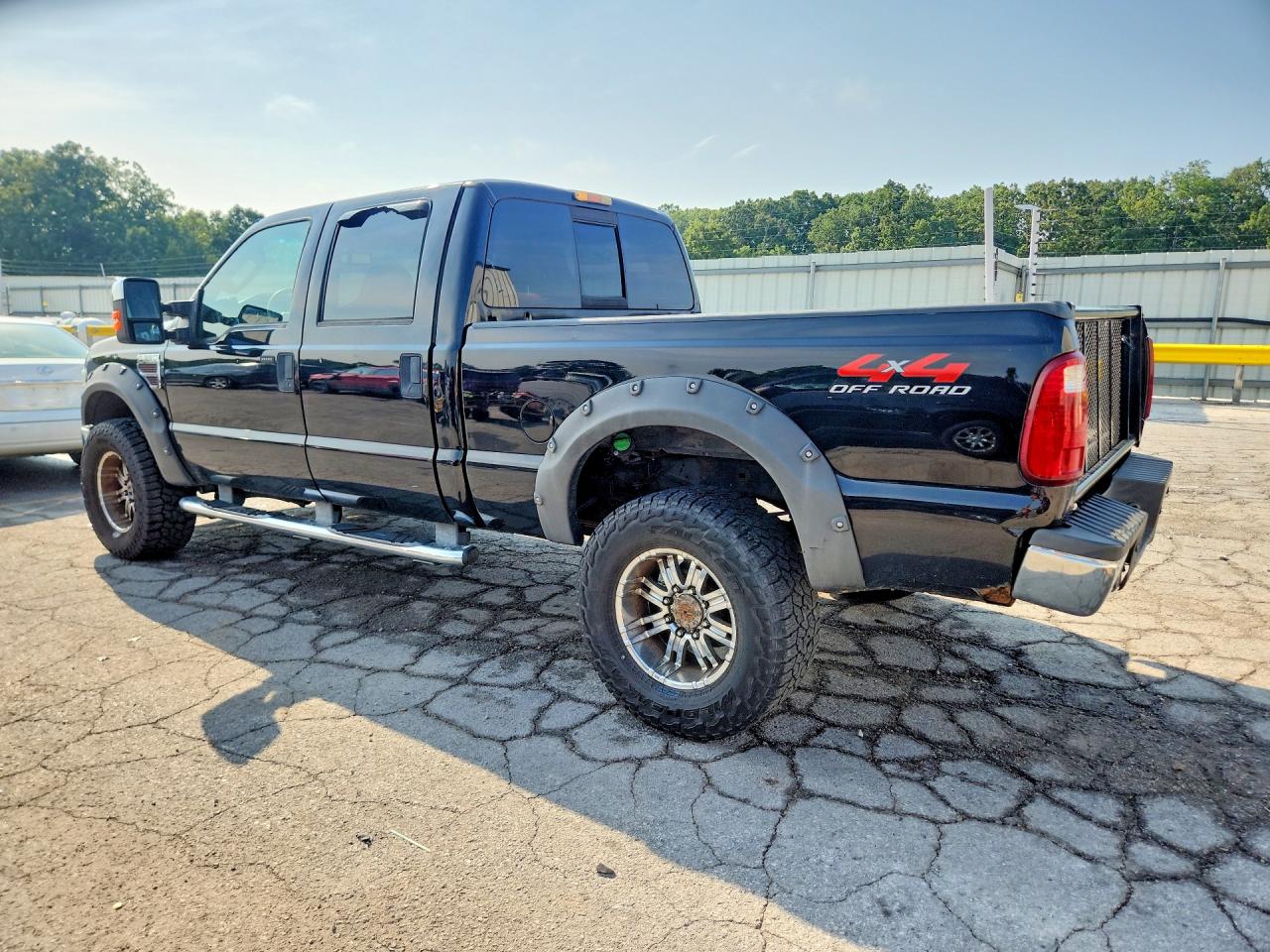 2008 Ford F350 Srw Super Duty Black vin: 1FTSW31R78EA30438