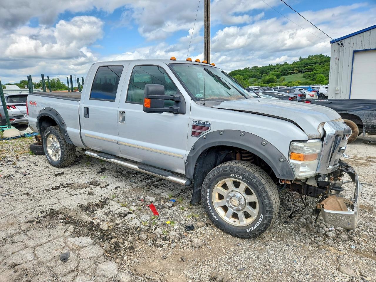 2008 Ford F350 Srw Super Duty Silver vin: 1FTSW31R88EB20469