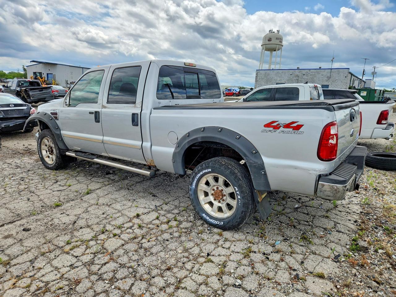 2008 Ford F350 Srw Super Duty Silver vin: 1FTSW31R88EB20469