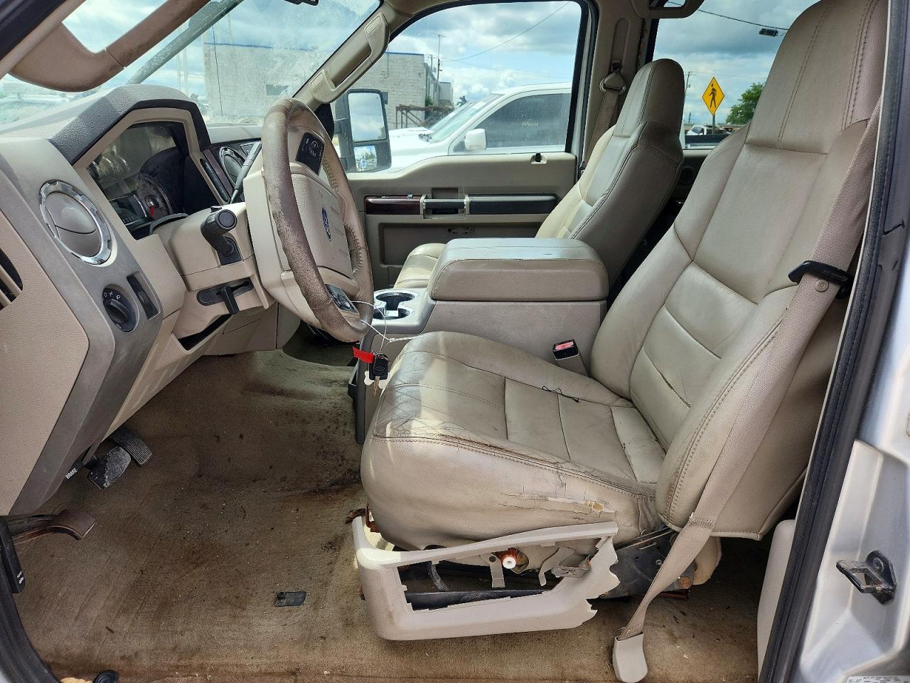 2008 Ford F350 Srw Super Duty Silver vin: 1FTSW31R88EB20469