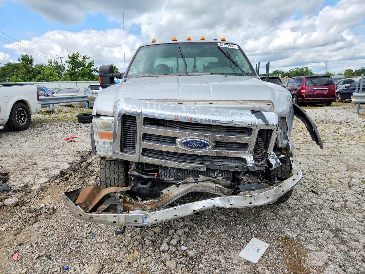 2008 Ford F350 Srw Super Duty Silver vin: 1FTSW31R88EB20469