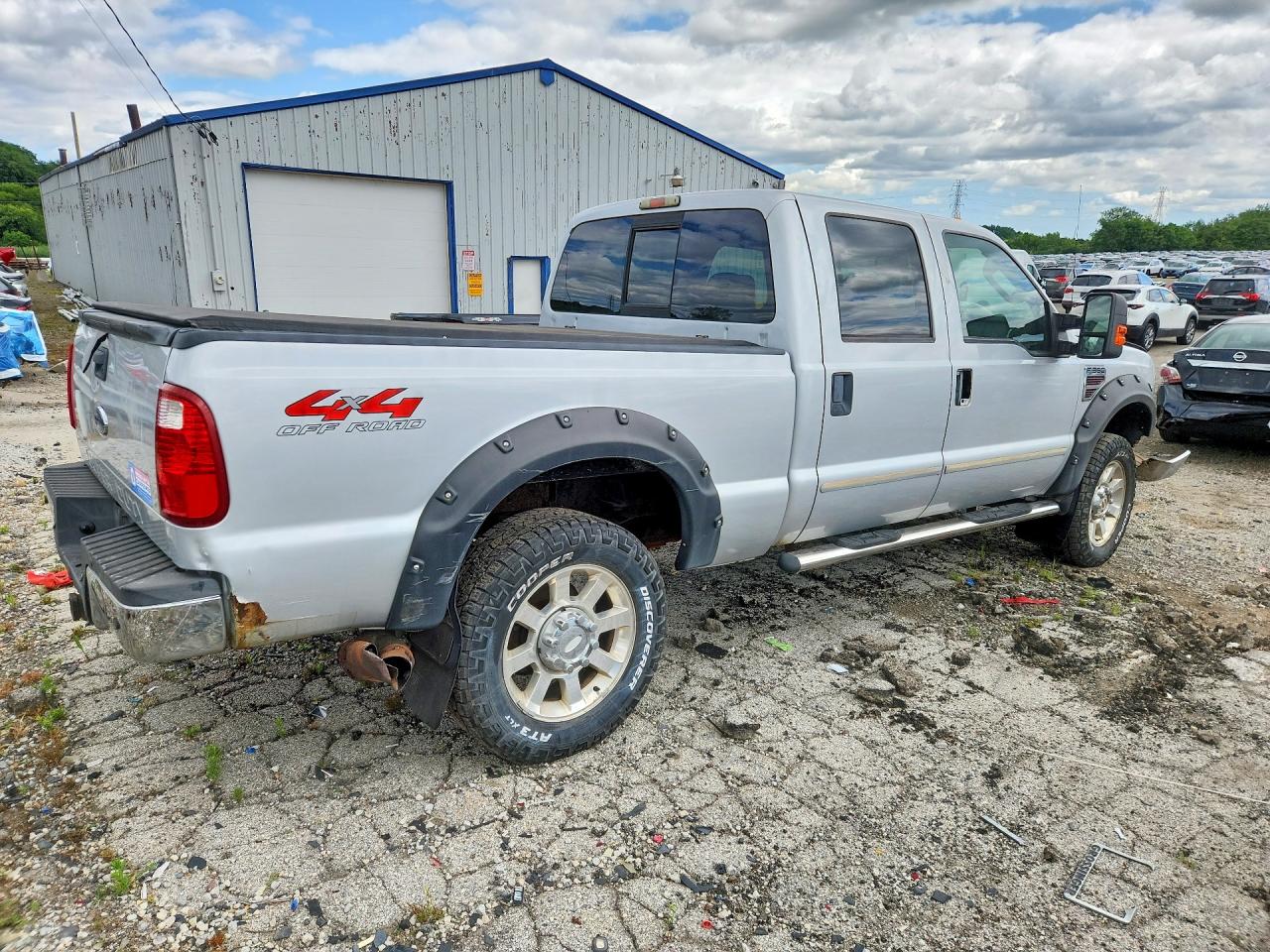 2008 Ford F350 Srw Super Duty Silver vin: 1FTSW31R88EB20469