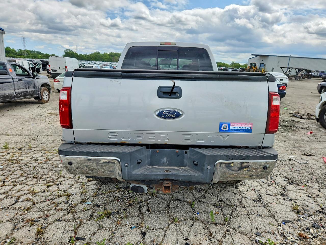 2008 Ford F350 Srw Super Duty Silver vin: 1FTSW31R88EB20469