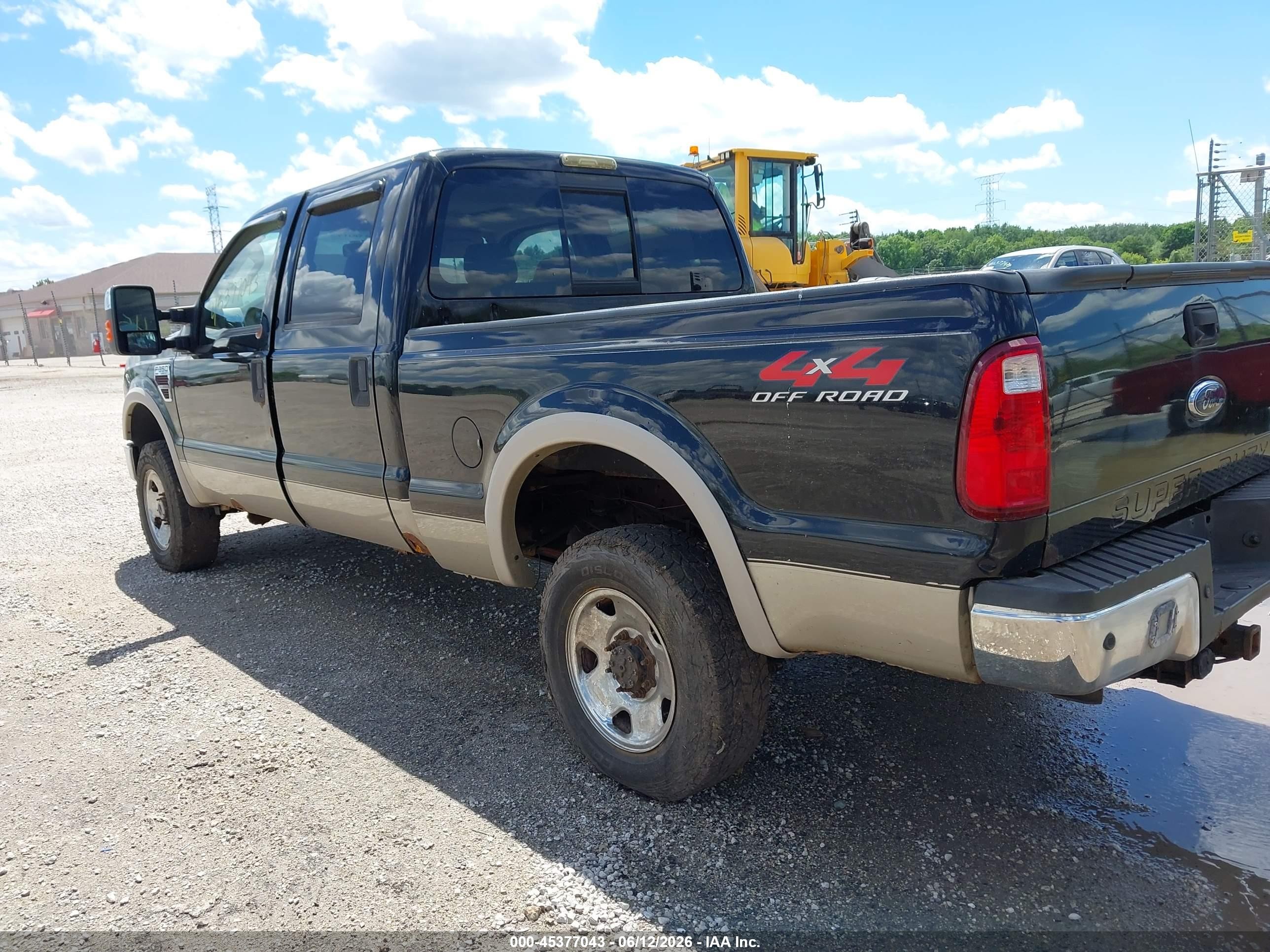 2008 Ford Super Duty F-350 Srw Fx4/harley-davidson/king Ranch/lariat/xl/xlt Black vin: 1FTSW31R88ED01362