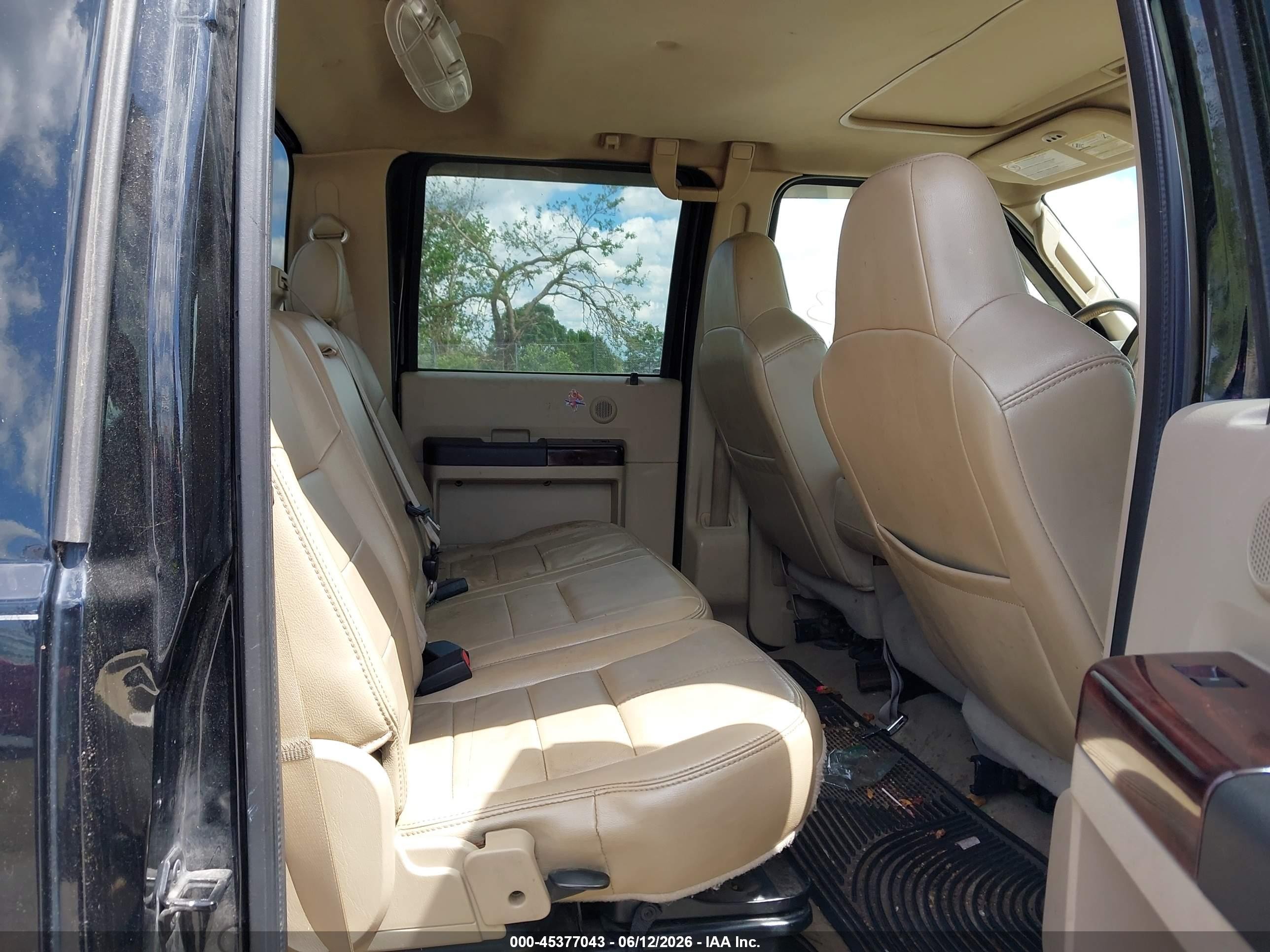 2008 Ford Super Duty F-350 Srw Fx4/harley-davidson/king Ranch/lariat/xl/xlt Black vin: 1FTSW31R88ED01362