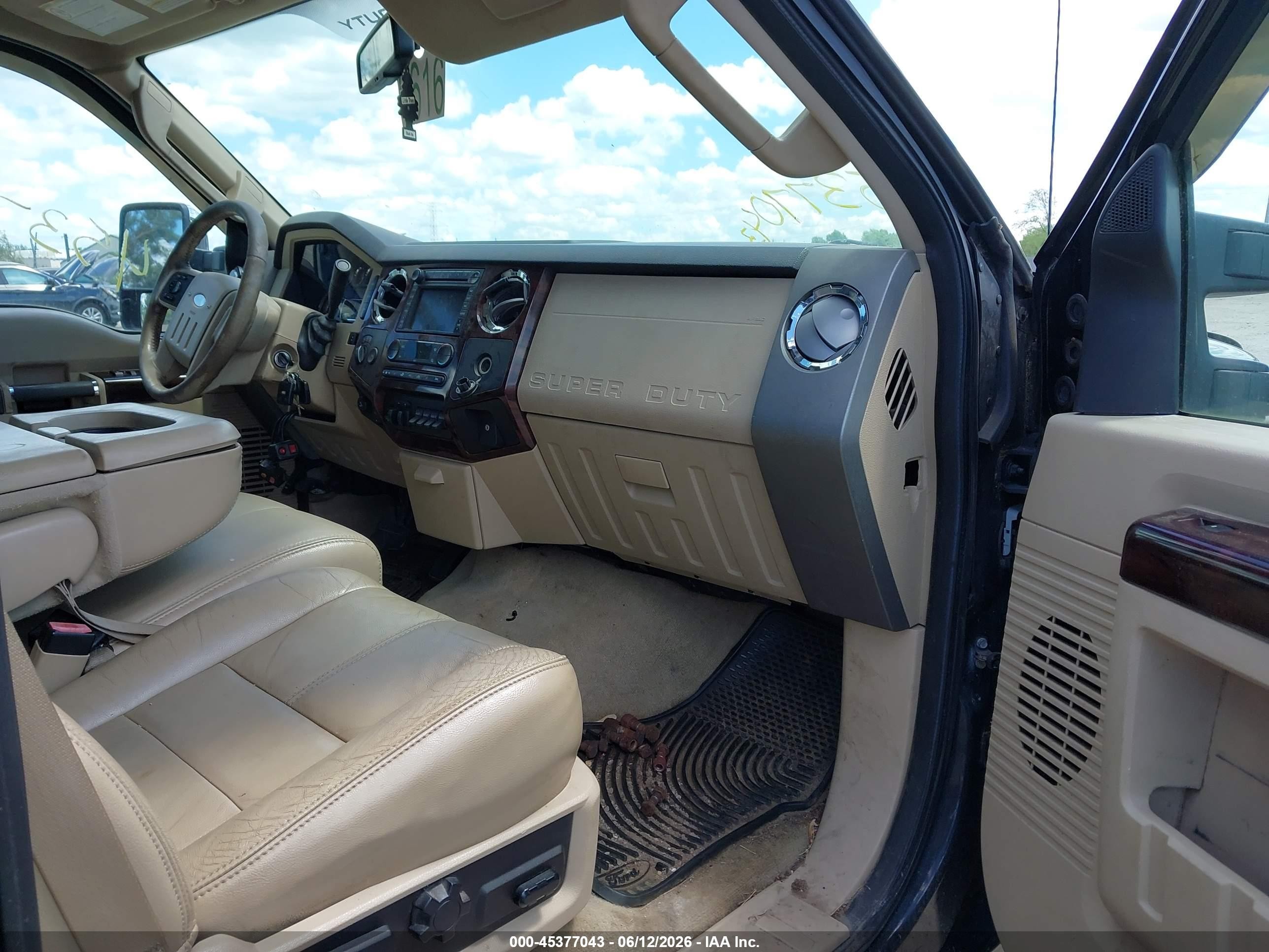 2008 Ford Super Duty F-350 Srw Fx4/harley-davidson/king Ranch/lariat/xl/xlt Black vin: 1FTSW31R88ED01362