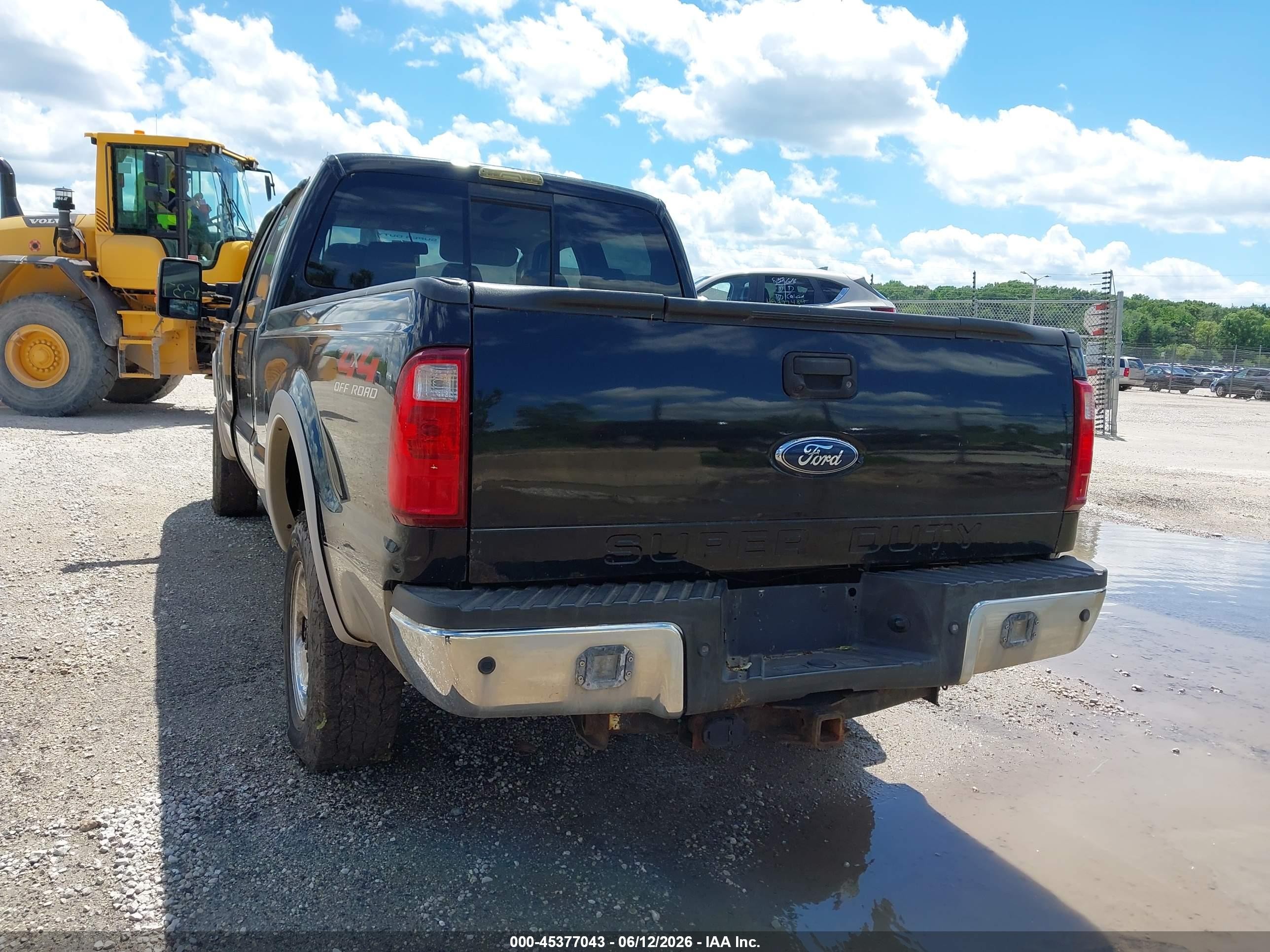 2008 Ford Super Duty F-350 Srw Fx4/harley-davidson/king Ranch/lariat/xl/xlt Black vin: 1FTSW31R88ED01362