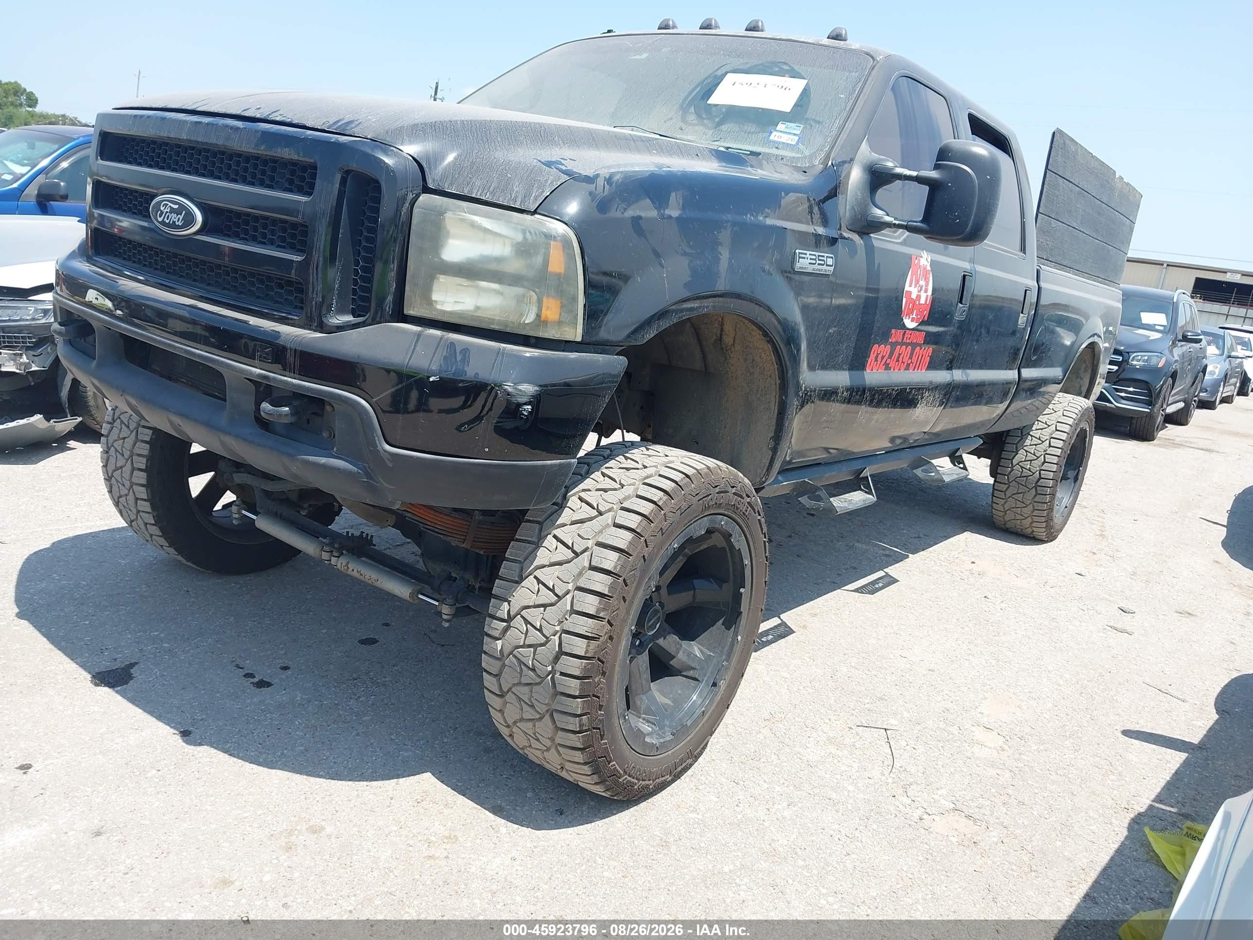 1999 Ford F-350 Lariat/xl/xlt Black vin: 1FTSW31S3XEE47668
