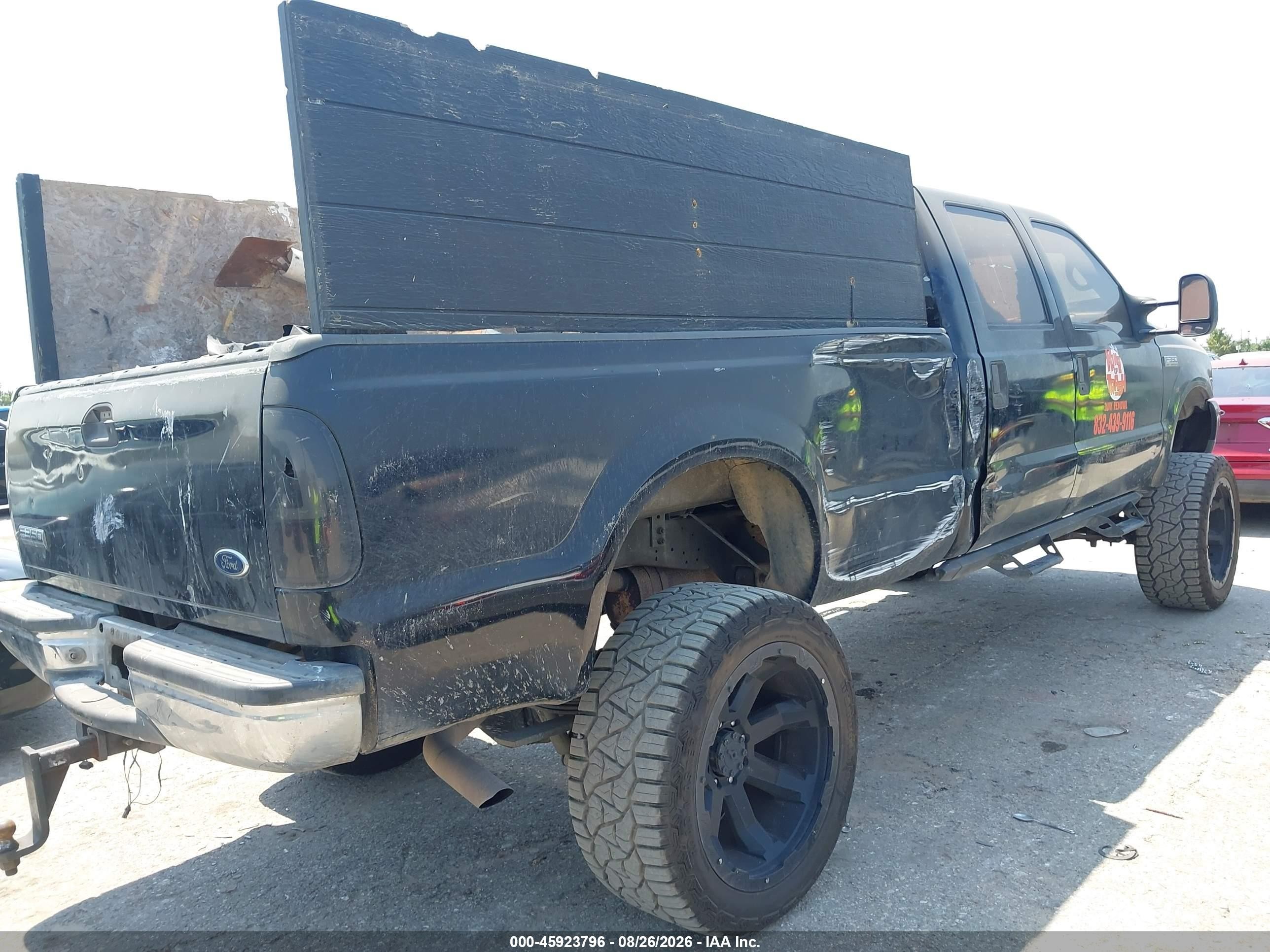1999 Ford F-350 Lariat/xl/xlt Black vin: 1FTSW31S3XEE47668