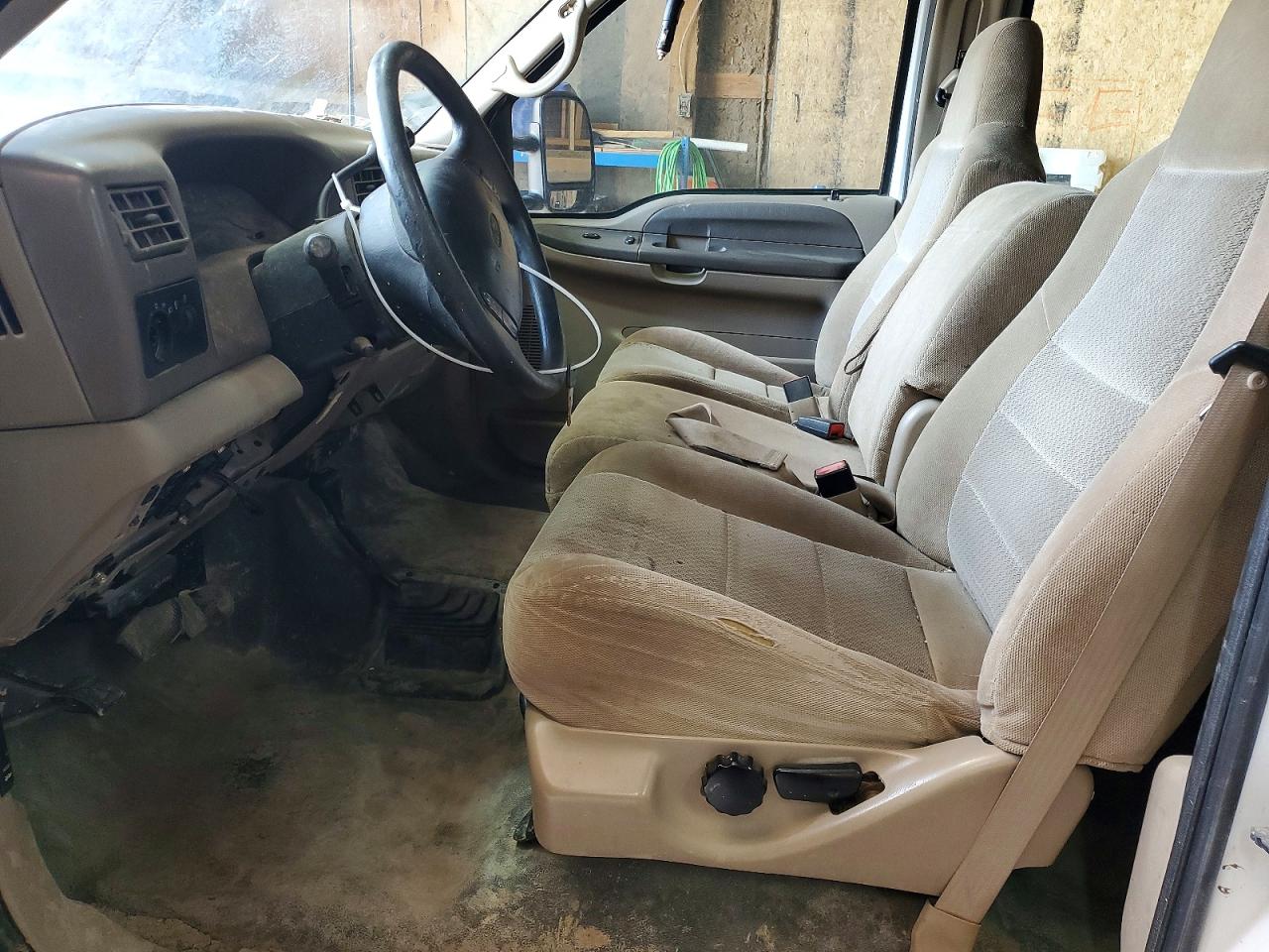 2002 Ford F350 Srw Super Duty White vin: 1FTSW31S42EA45876