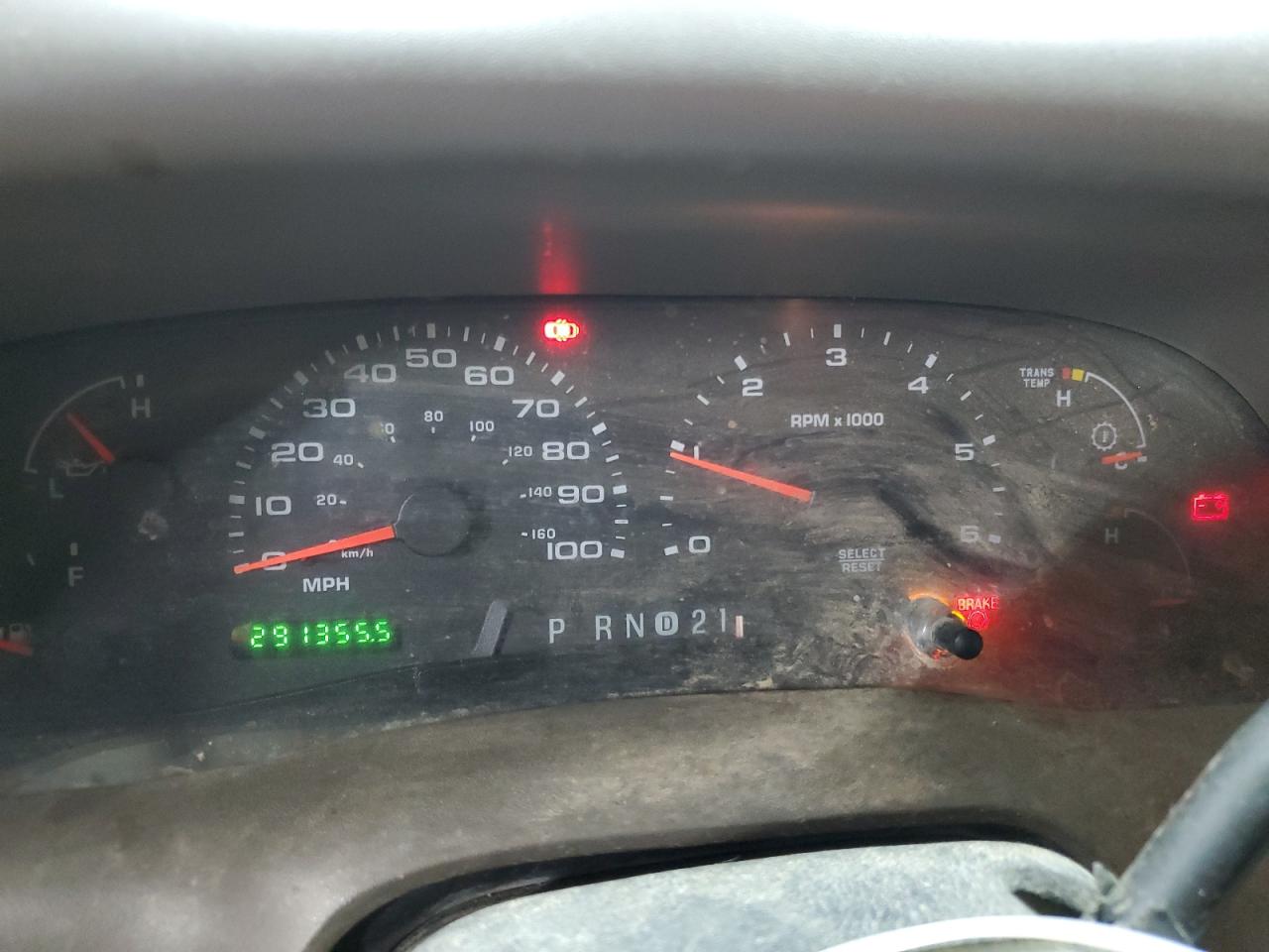 2002 Ford F350 Srw Super Duty White vin: 1FTSW31S42EA45876 Damage: Warning Light - Brakes, On, Unacceptable
