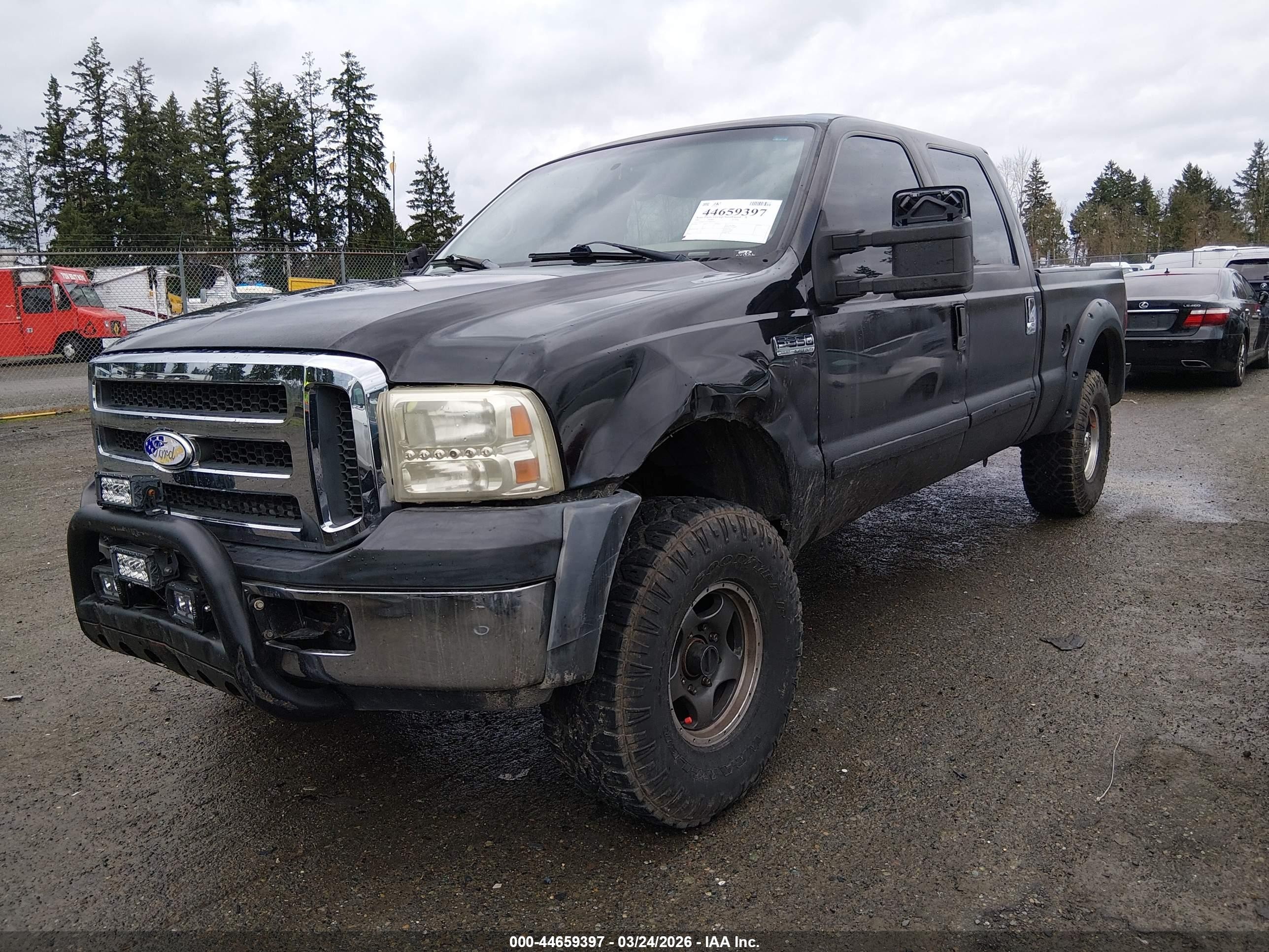 2001 Ford F-350 Lariat/xl/xlt Black vin: 1FTSW31S51EB82257