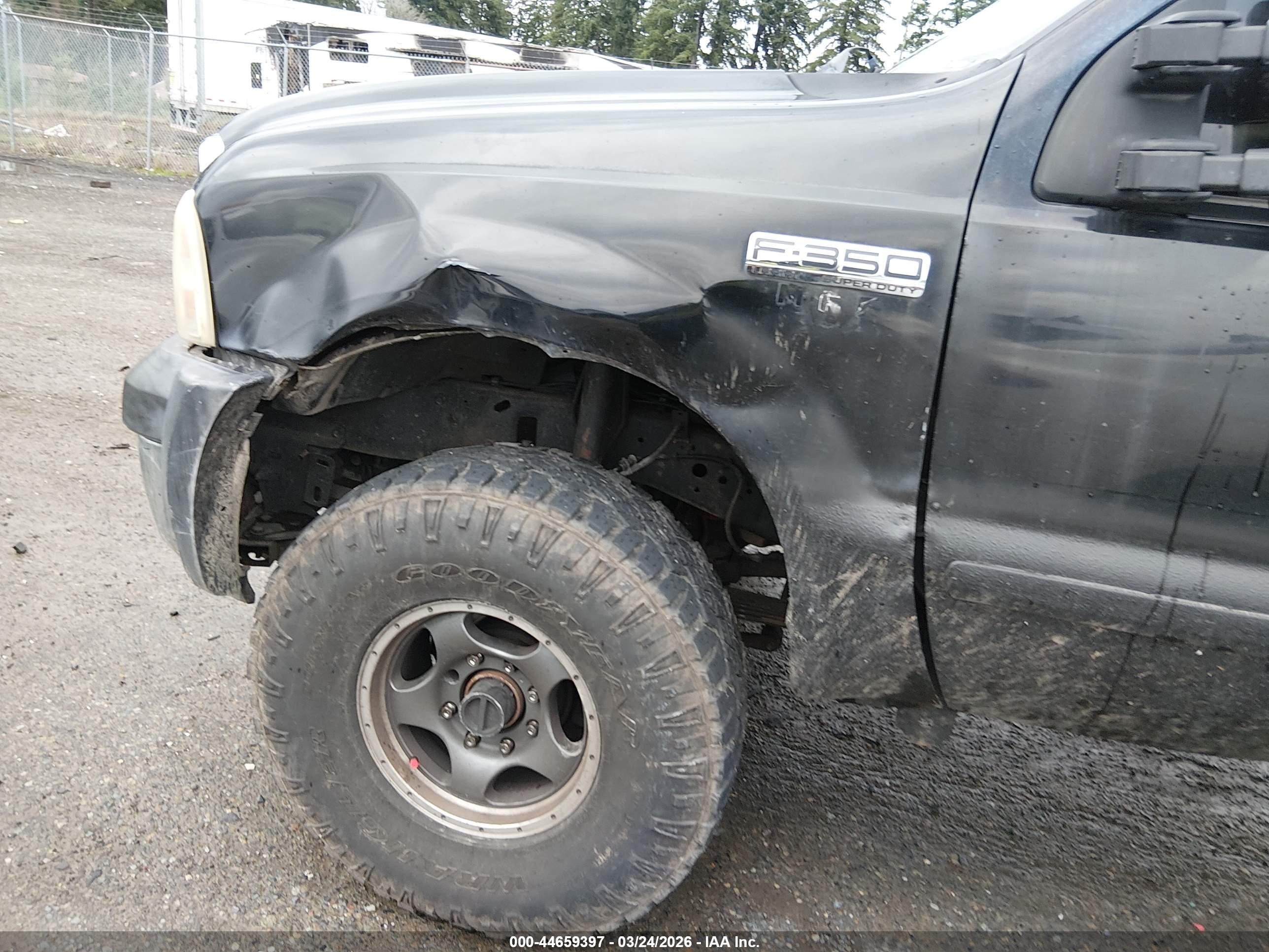 2001 Ford F-350 Lariat/xl/xlt Black vin: 1FTSW31S51EB82257