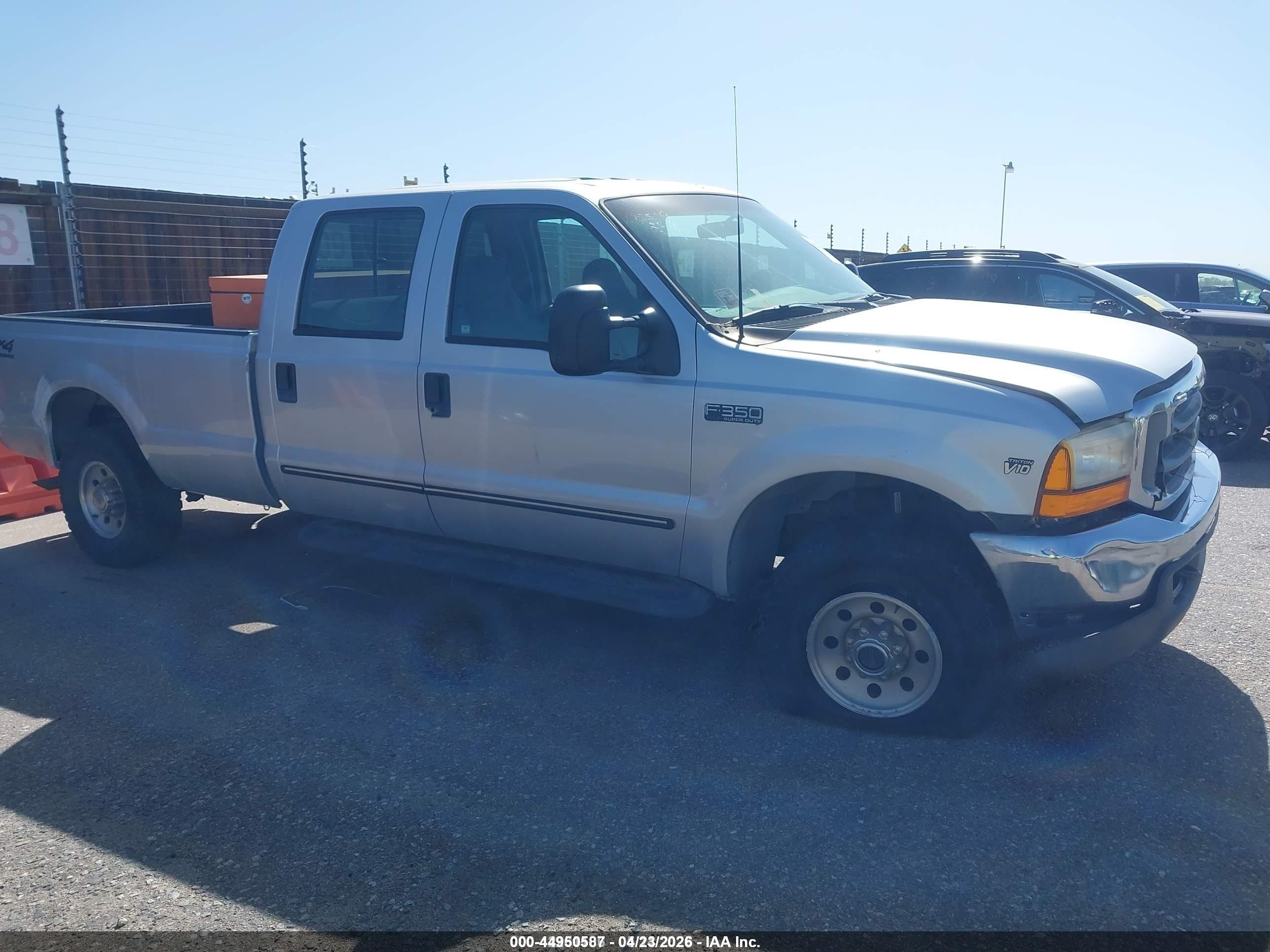 2000 Ford F-350 Lariat/xl/xlt Серебряный vin: 1FTSW31S6YEE49156