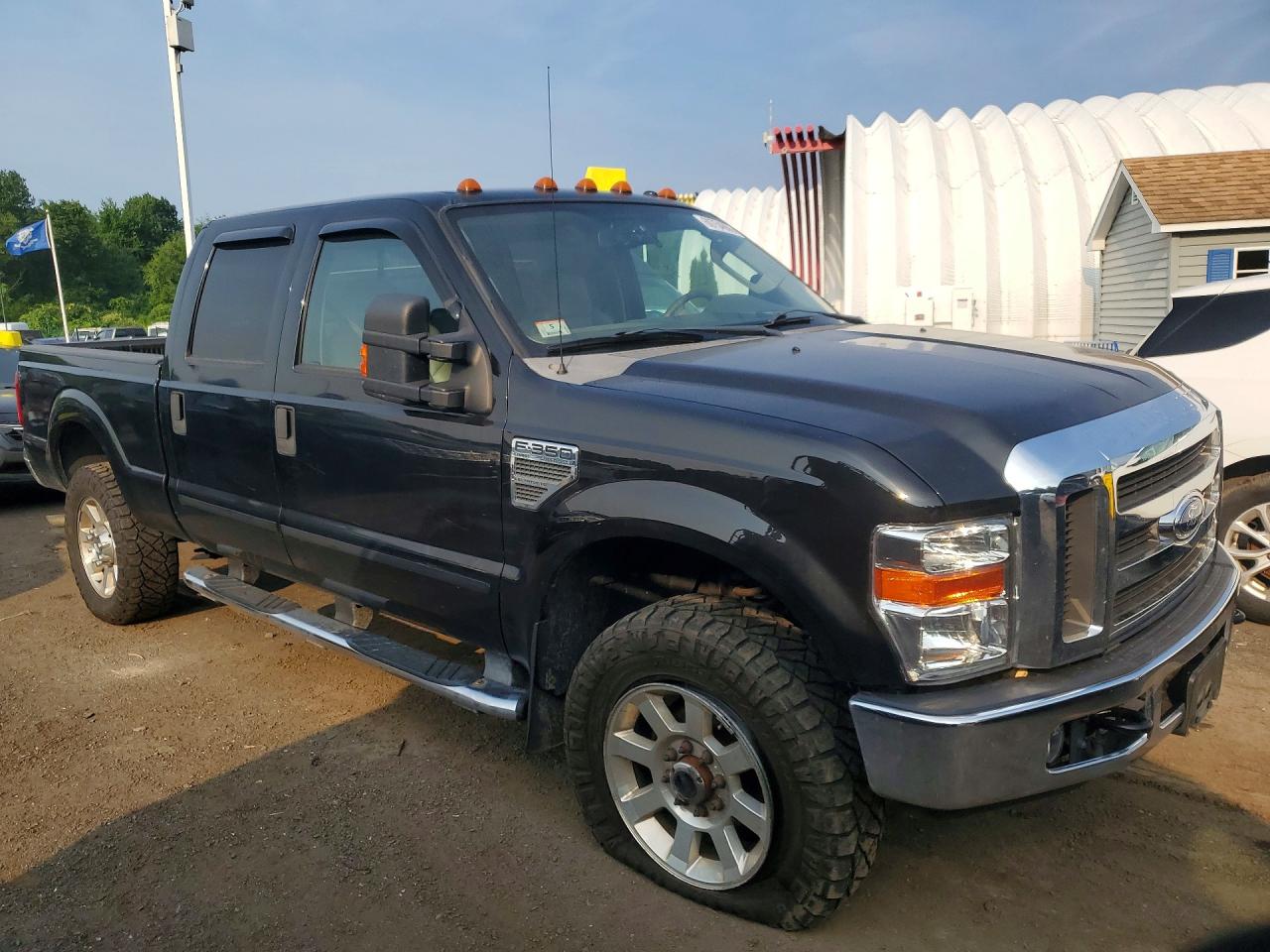 2008 Ford F350 Srw Super Duty Black vin: 1FTSW31YX8EB11599