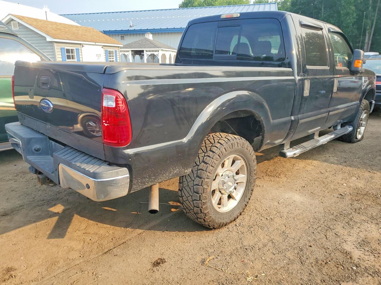 2008 Ford F350 Srw Super Duty Black vin: 1FTSW31YX8EB11599