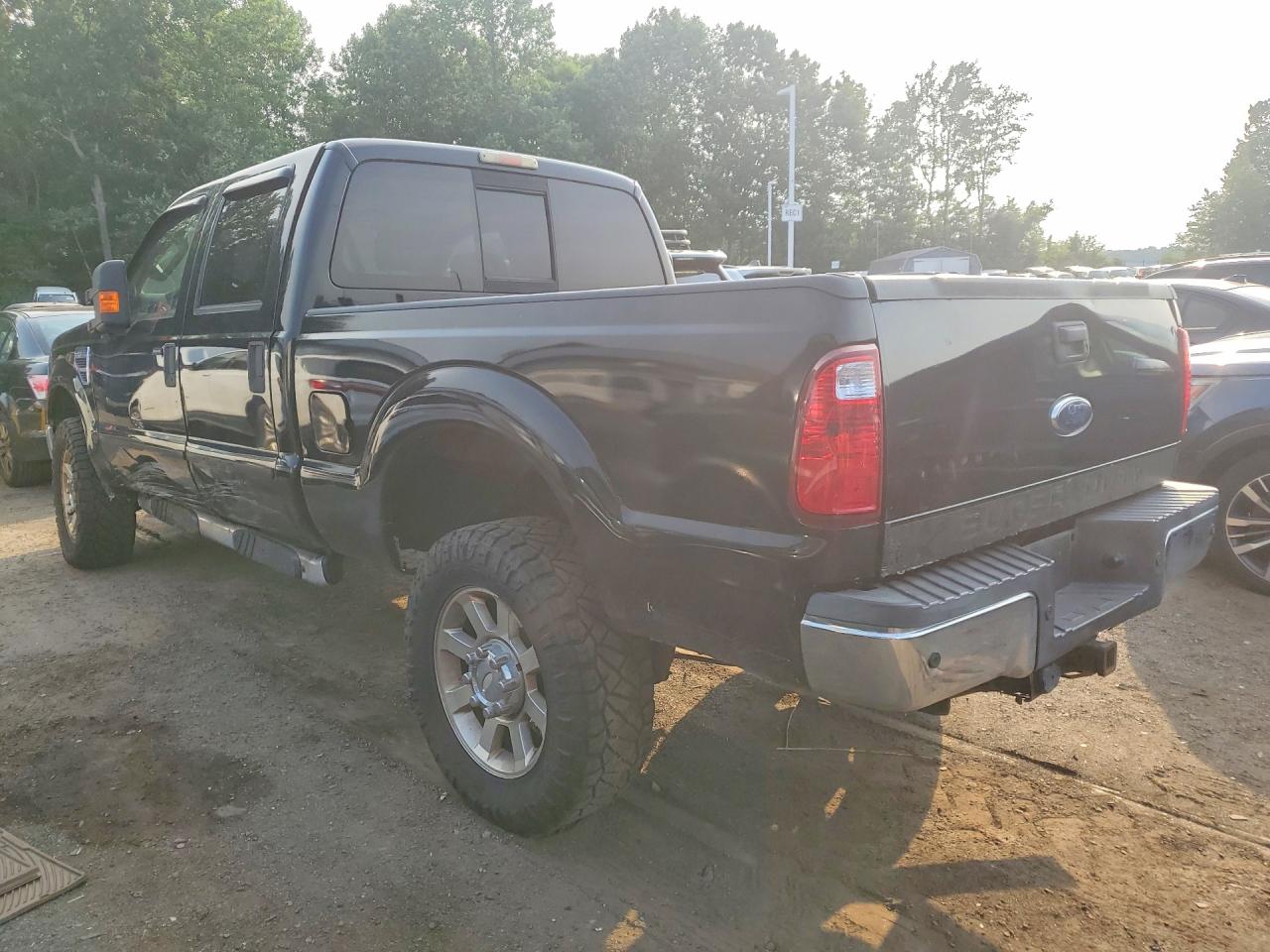 2008 Ford F350 Srw Super Duty Black vin: 1FTSW31YX8EB11599