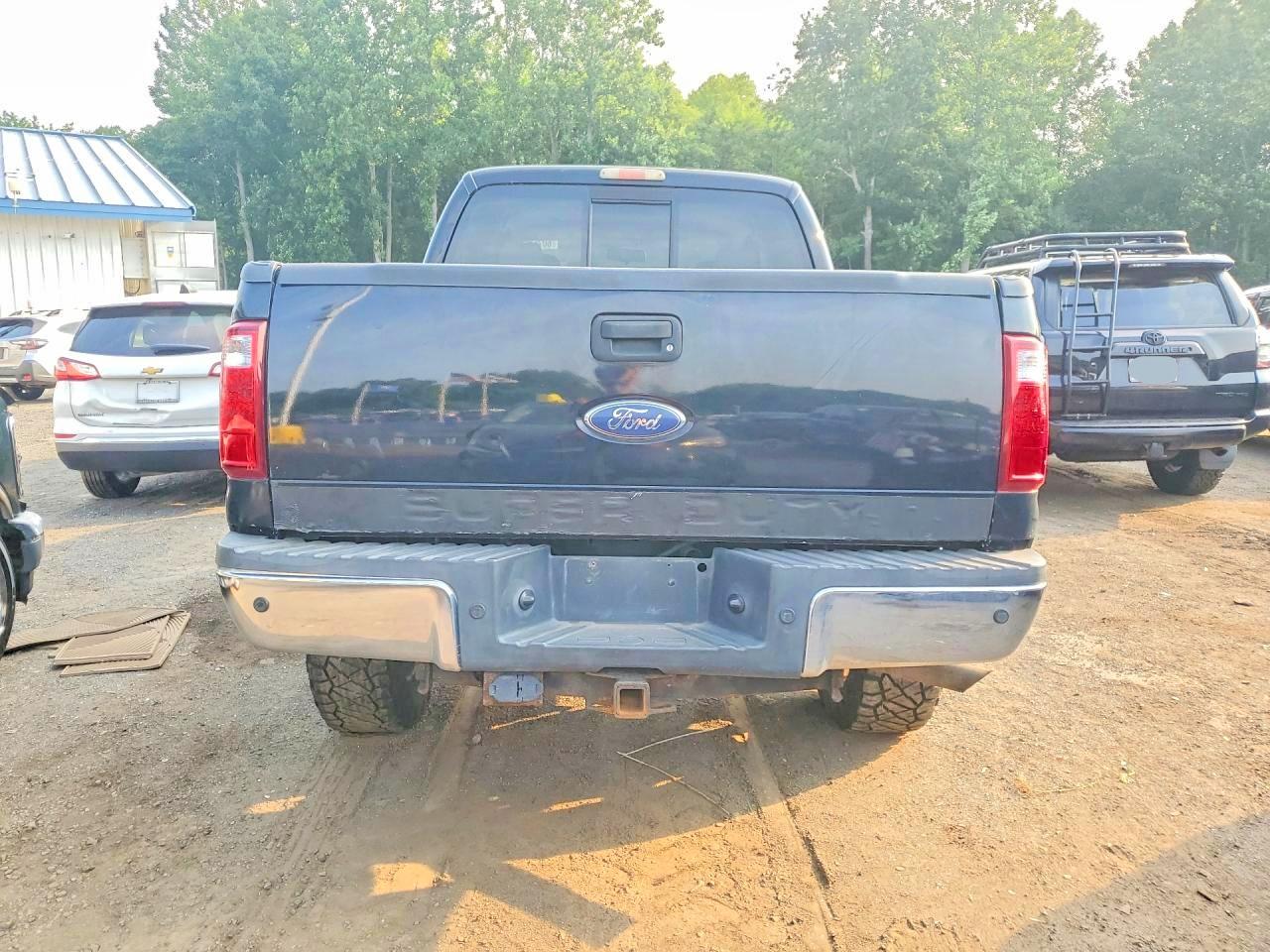 2008 Ford F350 Srw Super Duty Black vin: 1FTSW31YX8EB11599