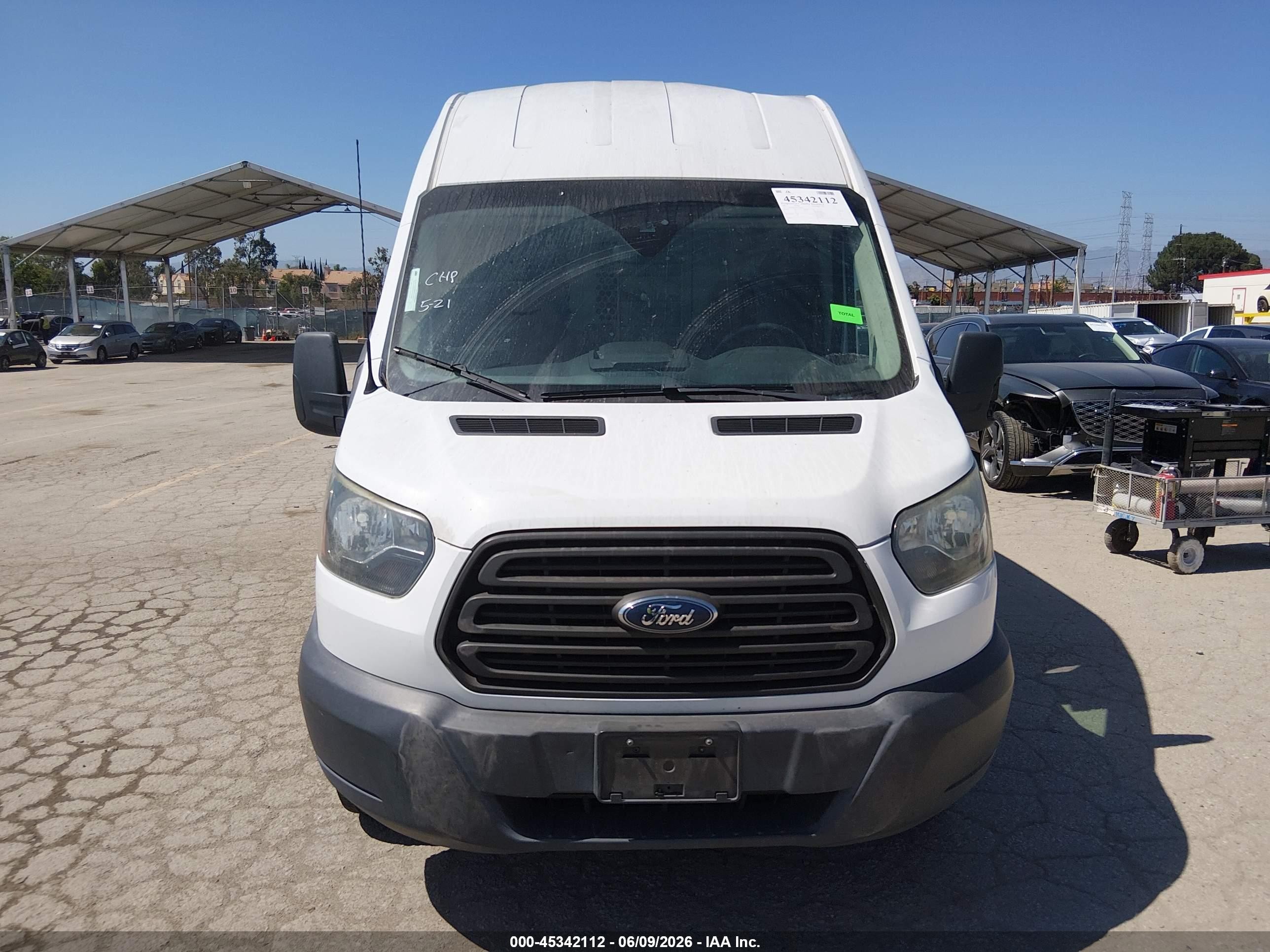 2015 Ford Transit-350   White vin: 1FTSW3XG2FKA84007