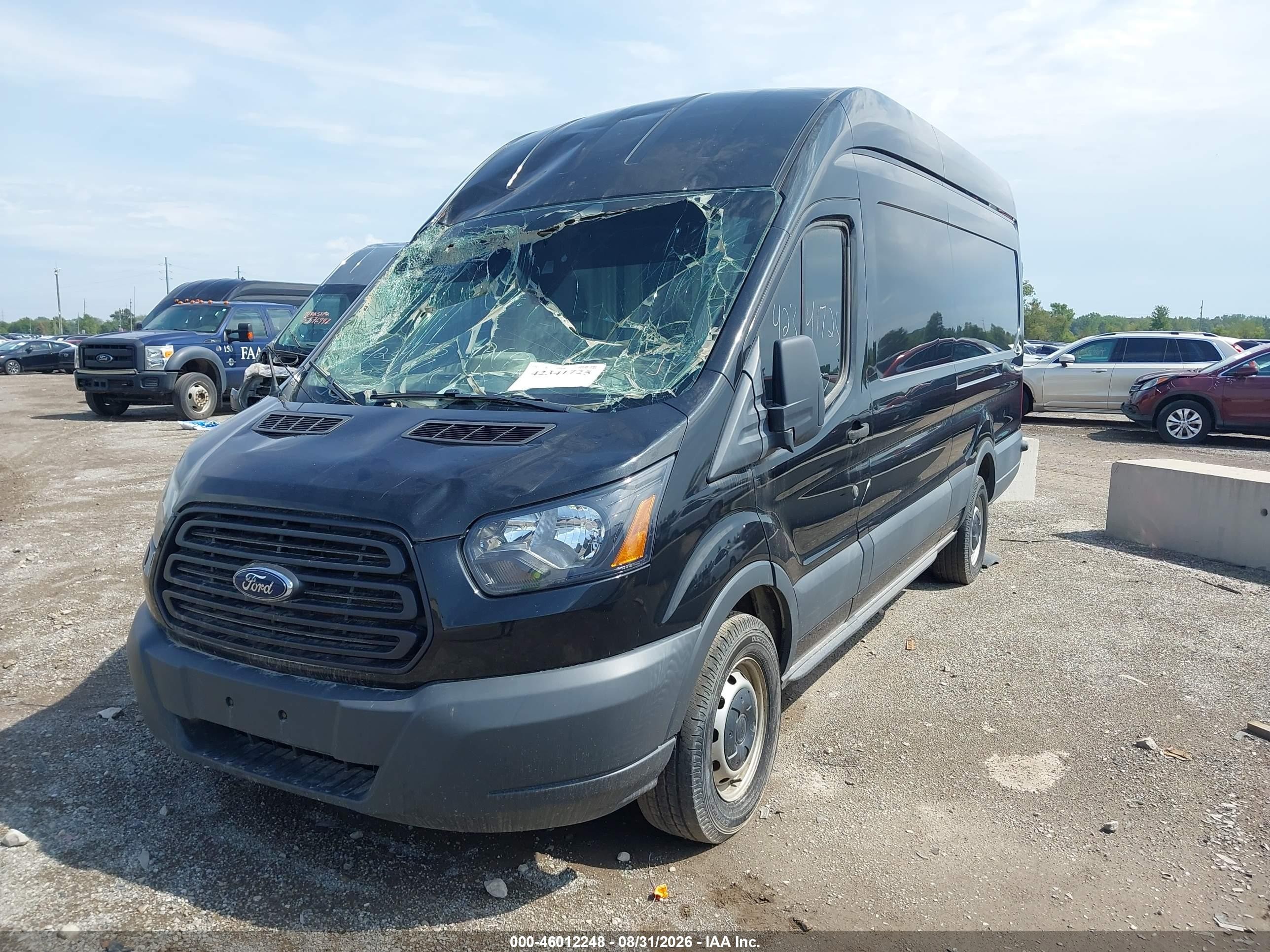 2015 Ford Transit-350   Black vin: 1FTSW3XGXFKA66757