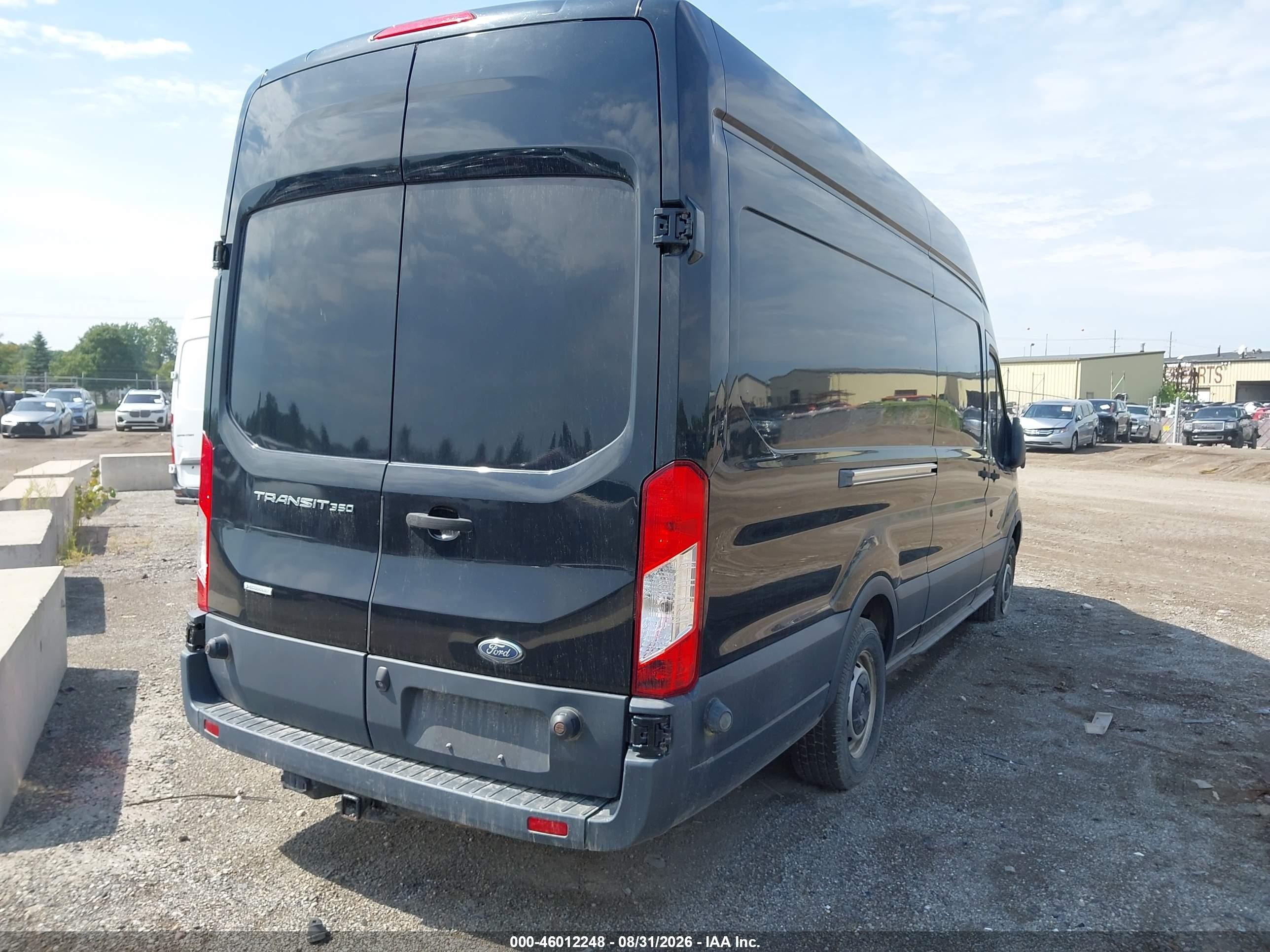 2015 Ford Transit-350   Black vin: 1FTSW3XGXFKA66757