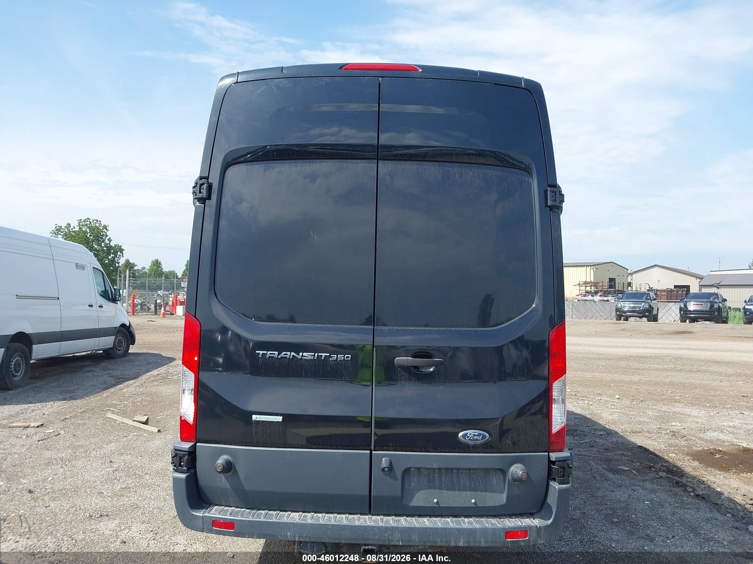 2015 Ford Transit-350   Black vin: 1FTSW3XGXFKA66757